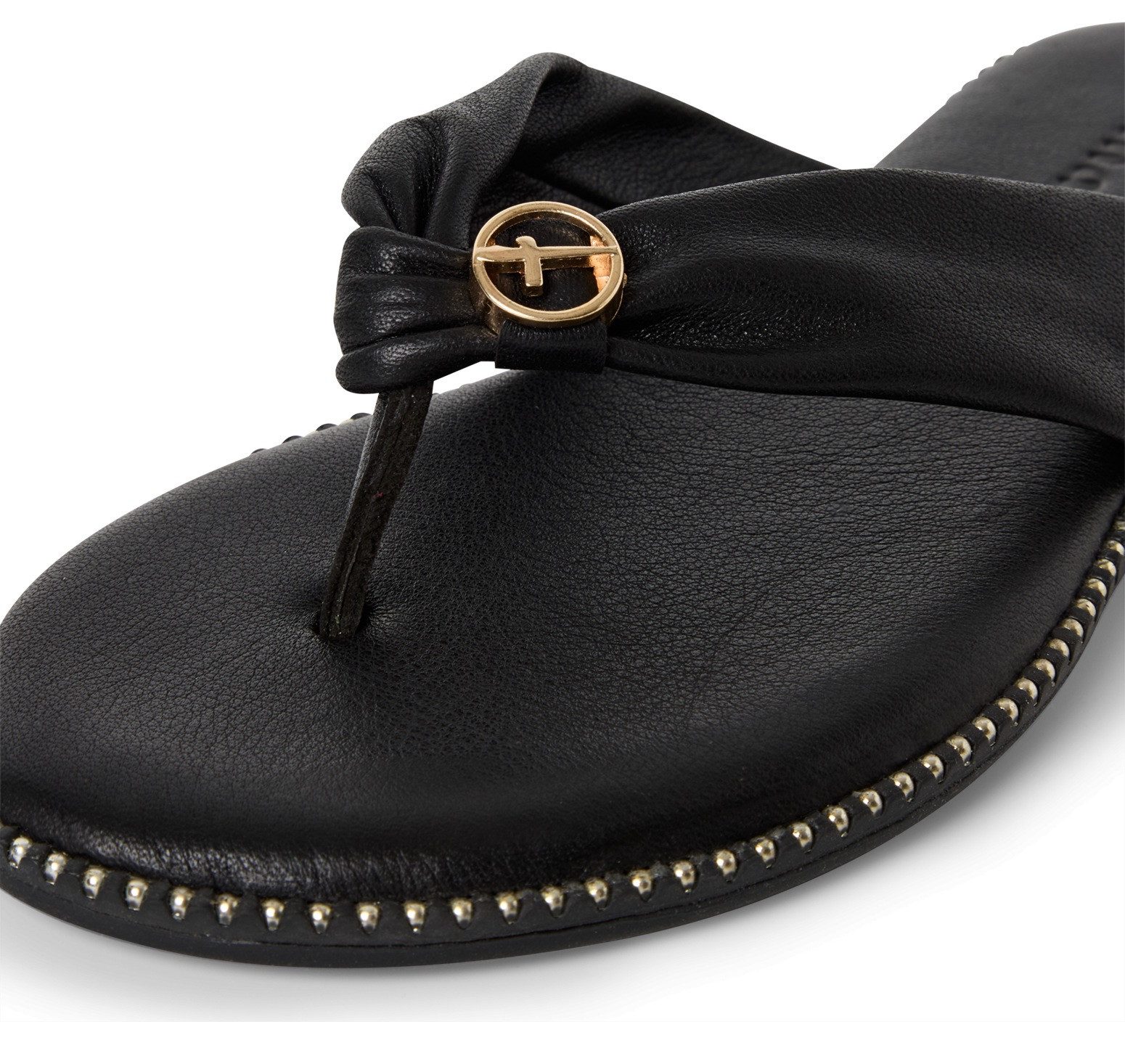 Tamaris Dianette, Zehentrenner, Sommerschuh mit glänzenden günstig online kaufen