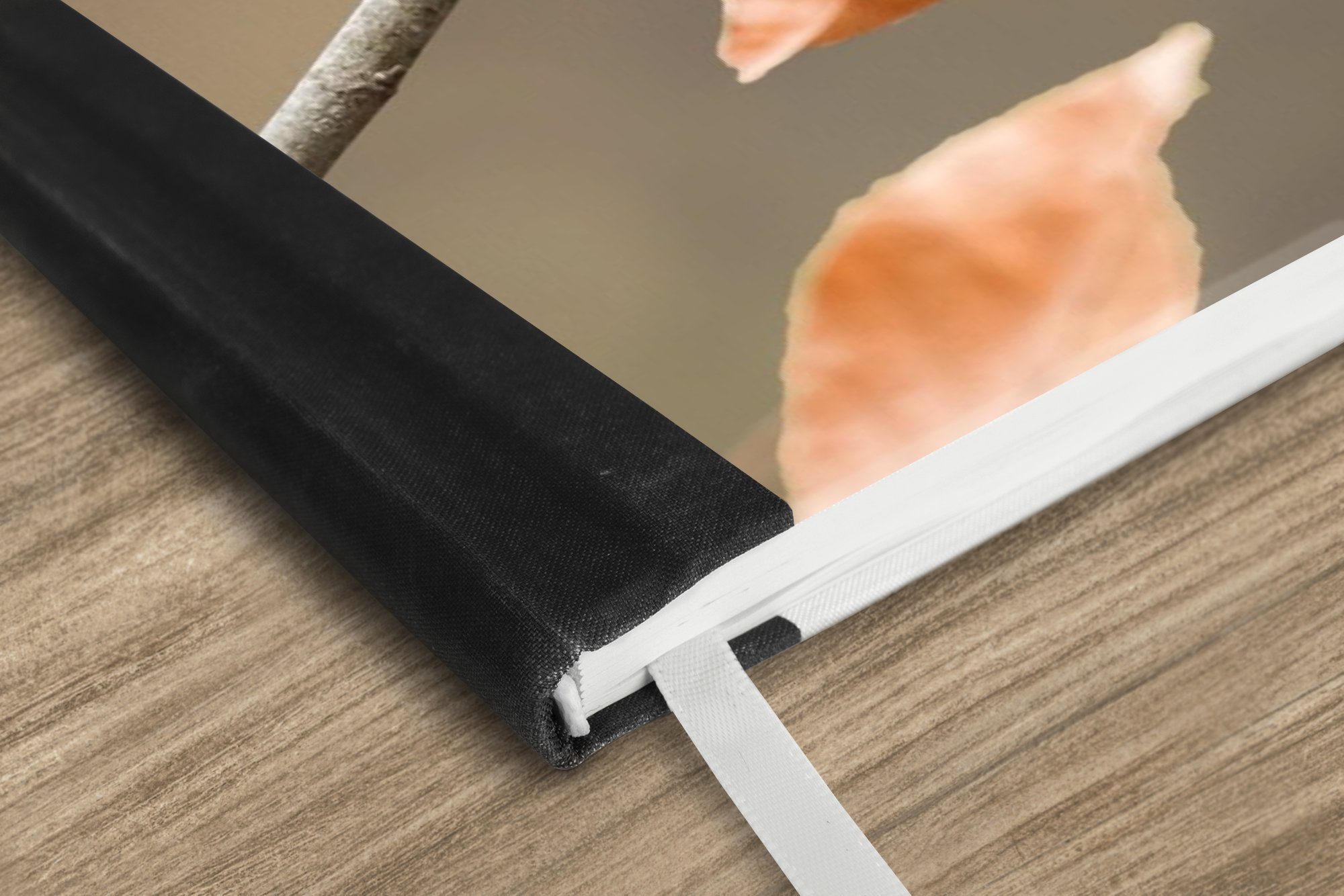 Thumbnail - MuchoWow Notizbuch Vogel - Laub - Herbst - Gimpel -, Notebook, Notizblock a5, Tagebuch, Journal Liniert