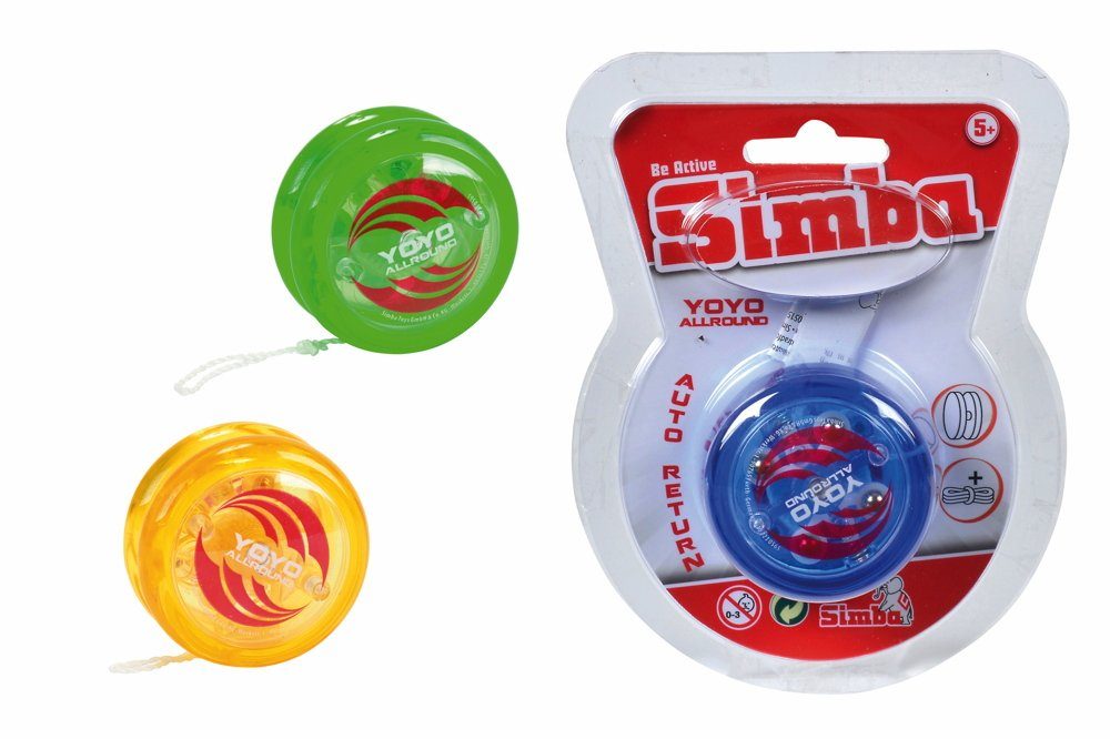 SIMBA Springseil Seilspiel 107230565 Outdoor Allround zufällige Spielzeug Yoyo Auswahl