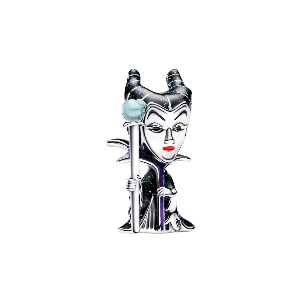 Pandora Charm-Einhänger 793423C01, Pandora, Disney, Maleficent, leuchtet im Dunkeln