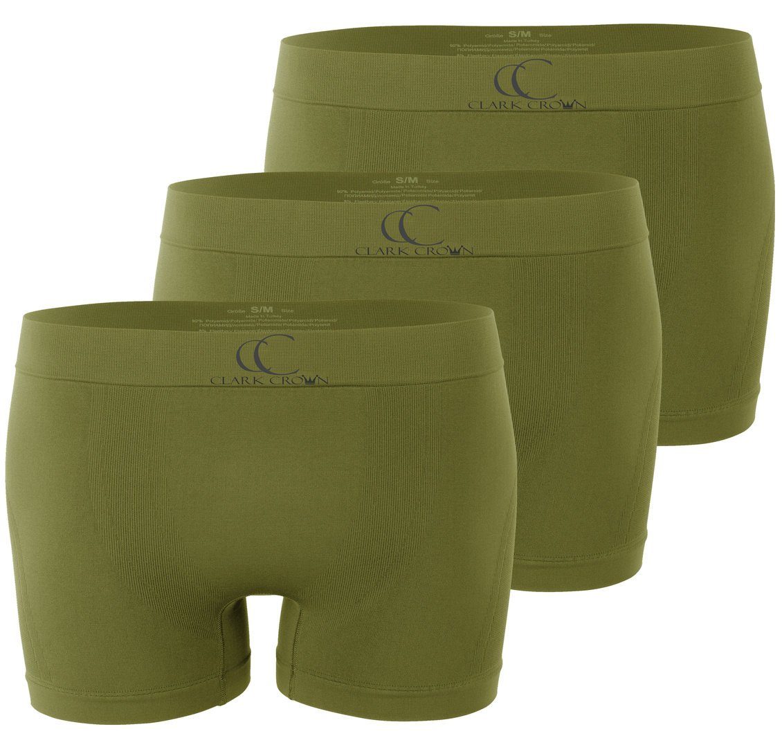 Clark Crown® Boxershorts Seamless (3-St) weiche günstig online kaufen
