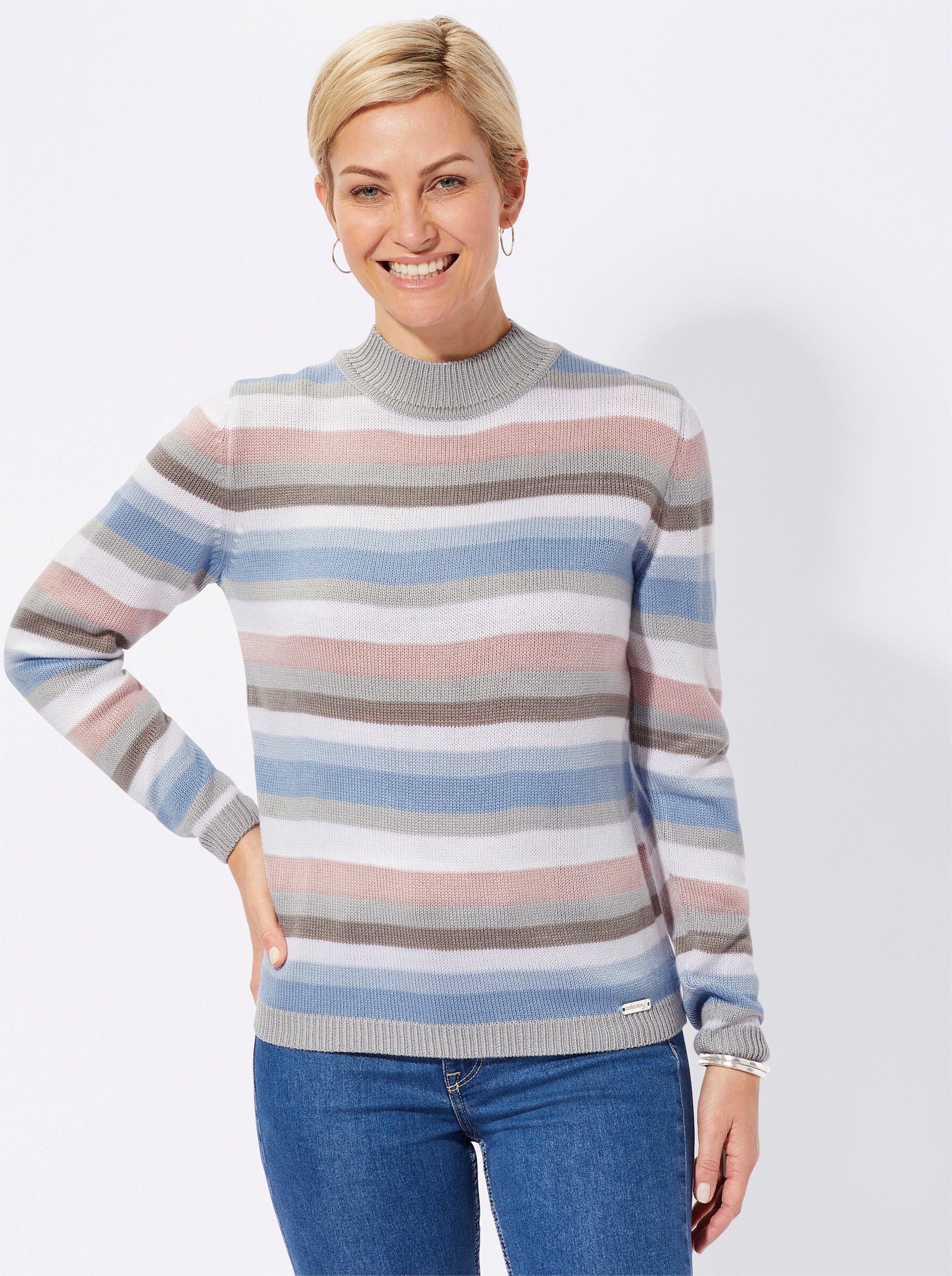 Strickpullover Pullover Langarm Jersey
