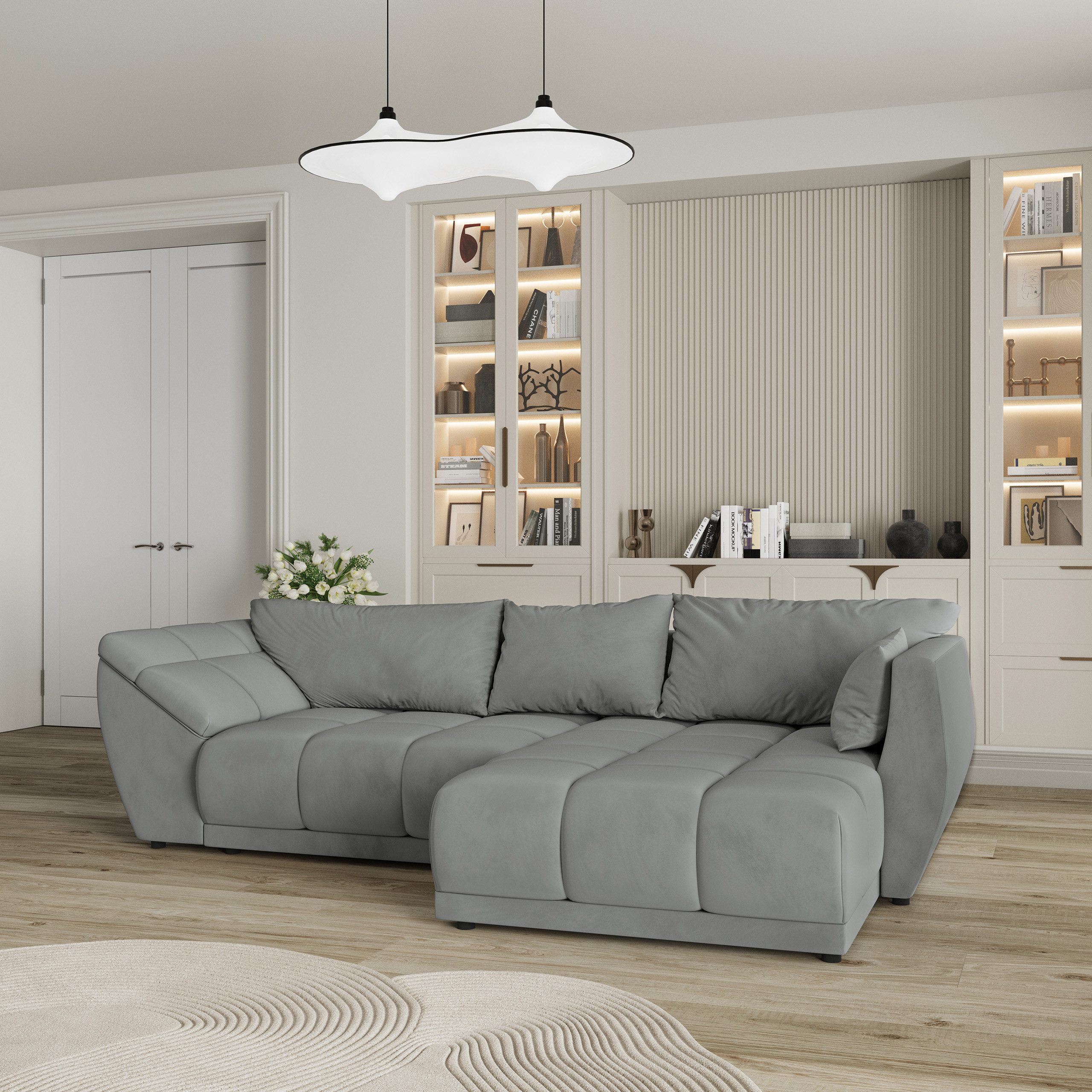 Masseno Ecksofa ORENTI mit Schlaffunktion L-Form, günstig online kaufen