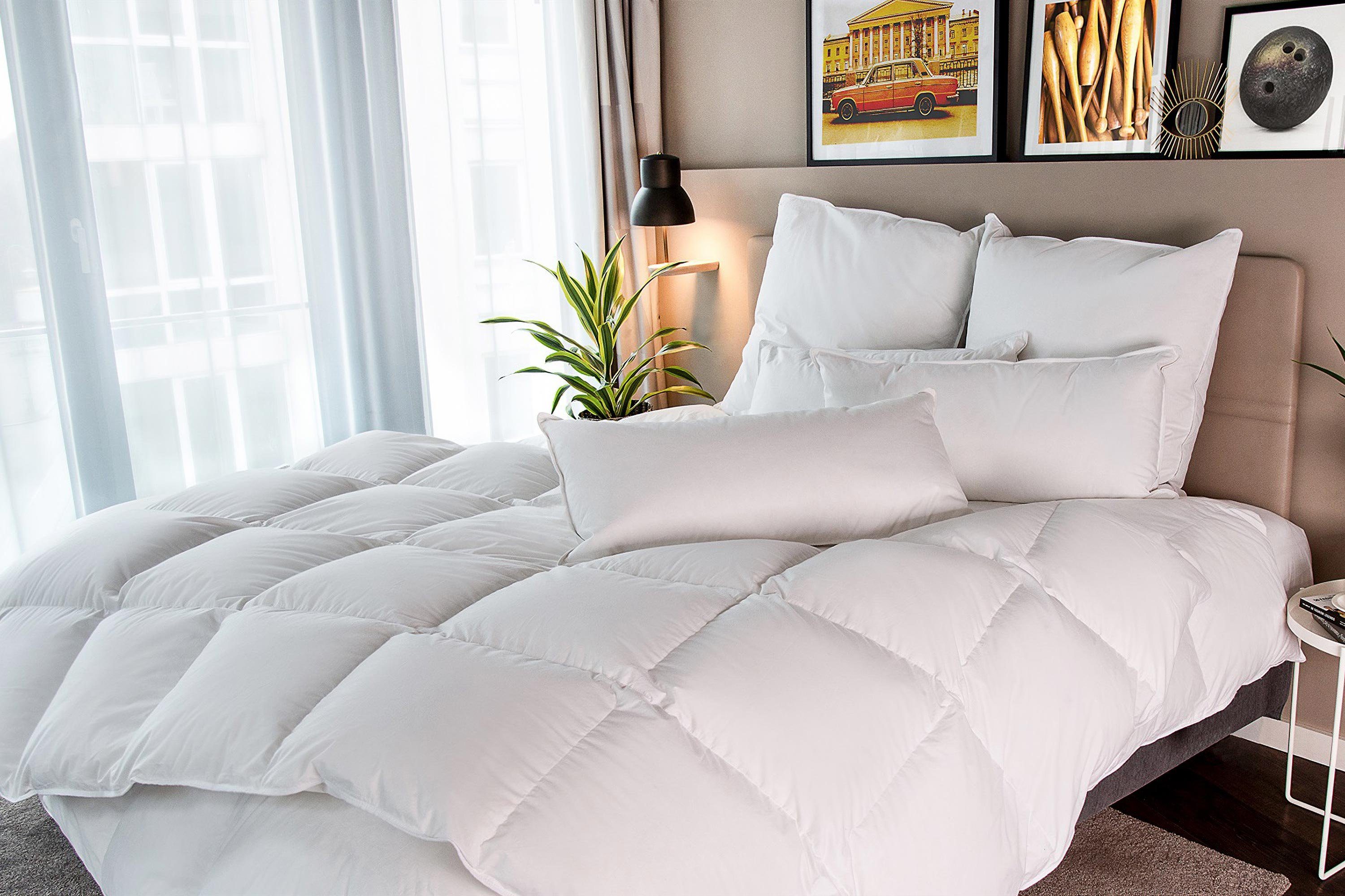 GMD Living Daunenbettdecke LEIVA, Füllung: weiße, günstig online kaufen