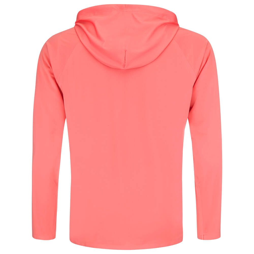 Head Kapuzenpullover Langarmshirt mit Kapuze Functional (hoher Tragekomfort) korallrot