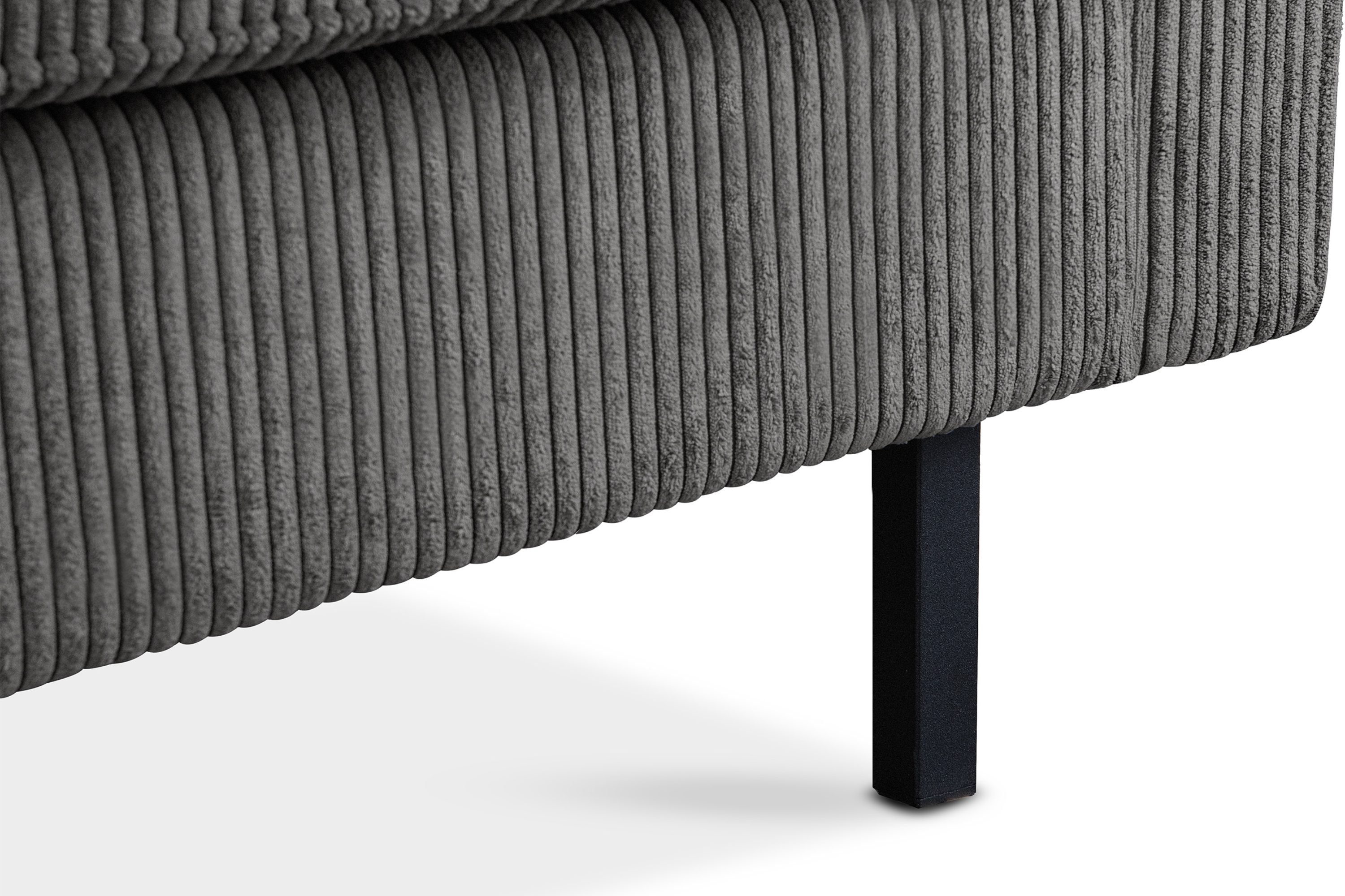 Schaumstoff, Zweisitzer-Sofa, in Polsterung Cord-Stoff Konsimo Pet Friendly aus hochwertigem INVIA 2-Sitzer