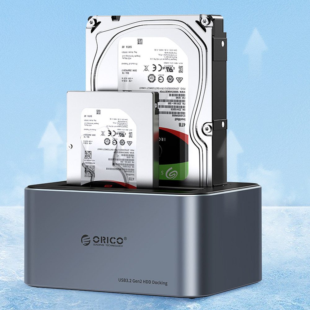 ORICO Festplatten-Dockingstation Orico 6656C3-C 5-Bay Dockingstation Offline Klon