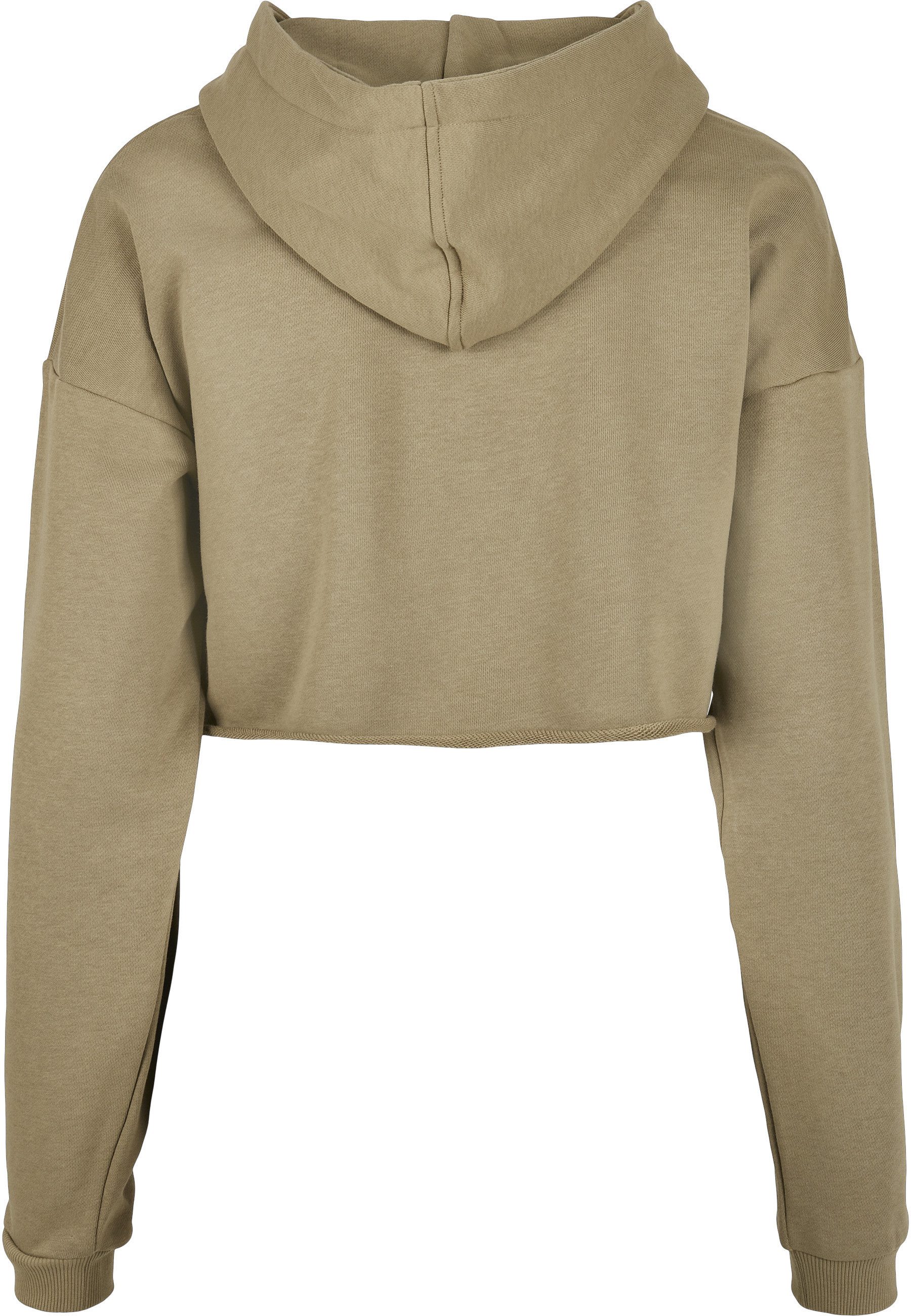 URBAN CLASSICS Sweatshirt Urban Classics Damen Ladies Oversized Cropped Hoody (1-tlg)