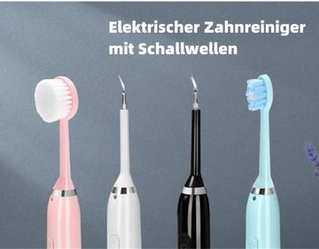 ELEKIN Elektrische Zahnbürste Smart Zahnbürste USB Wiederaufladbar Zahnbürste Hochfrequenz Vibration, Aufsteckbürsten: 5 St., ProtectiveClean,3 Putzmodi,zahnbürsten elektrisch