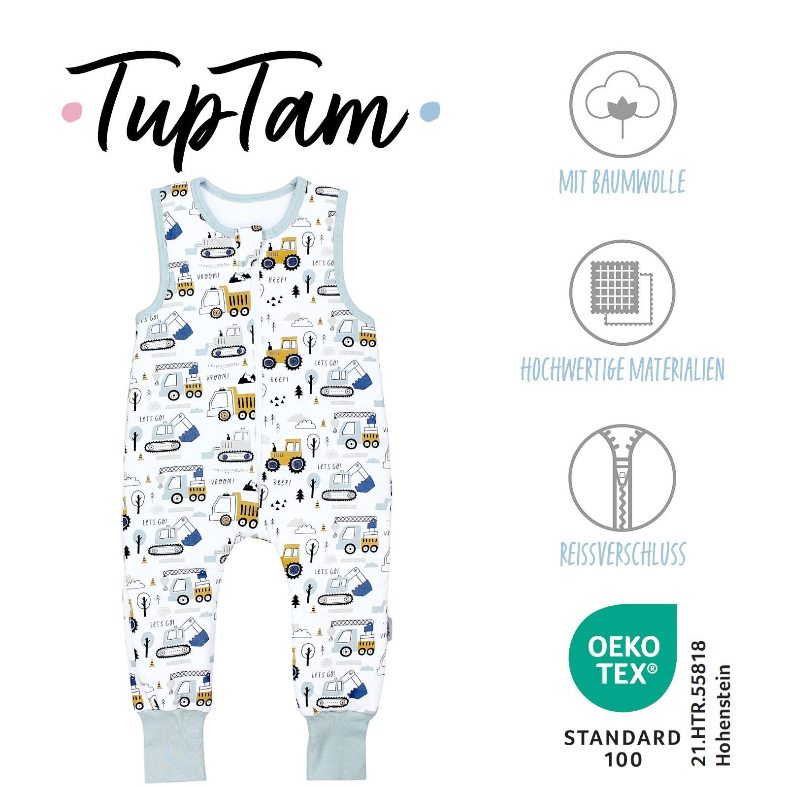 TupTam Babyschlafsack Ganzjahresschlafsack mit Beinen 2,5 TOG Unisex günstig online kaufen