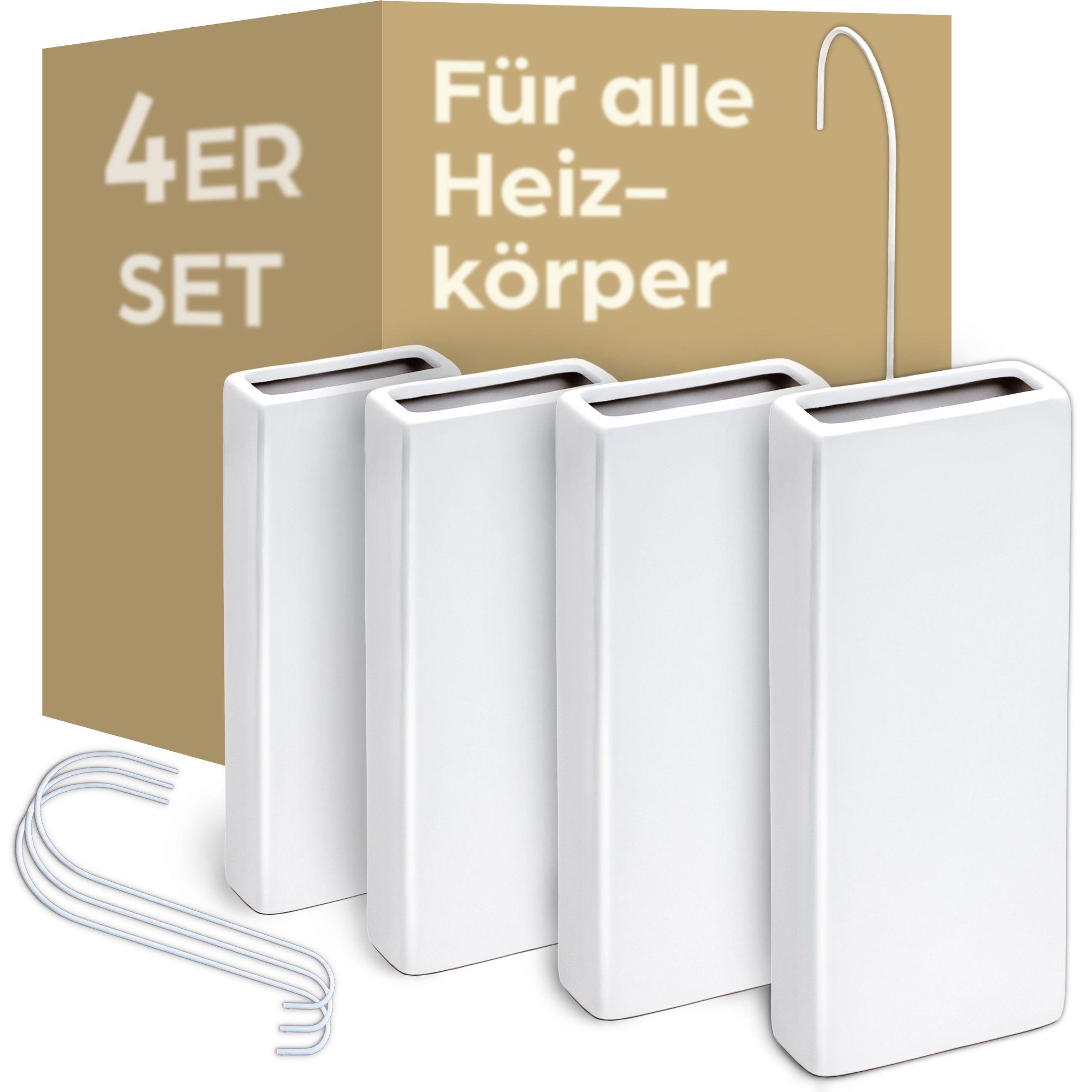 Praknu Luftbefeuchter Für Schlafzimmer Heizung Keramik günstig online kaufen