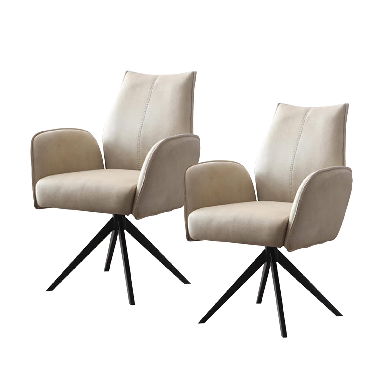 HTI-Living Esszimmerstuhl Esszimmerstühle 2er Set drehbar günstig online kaufen
