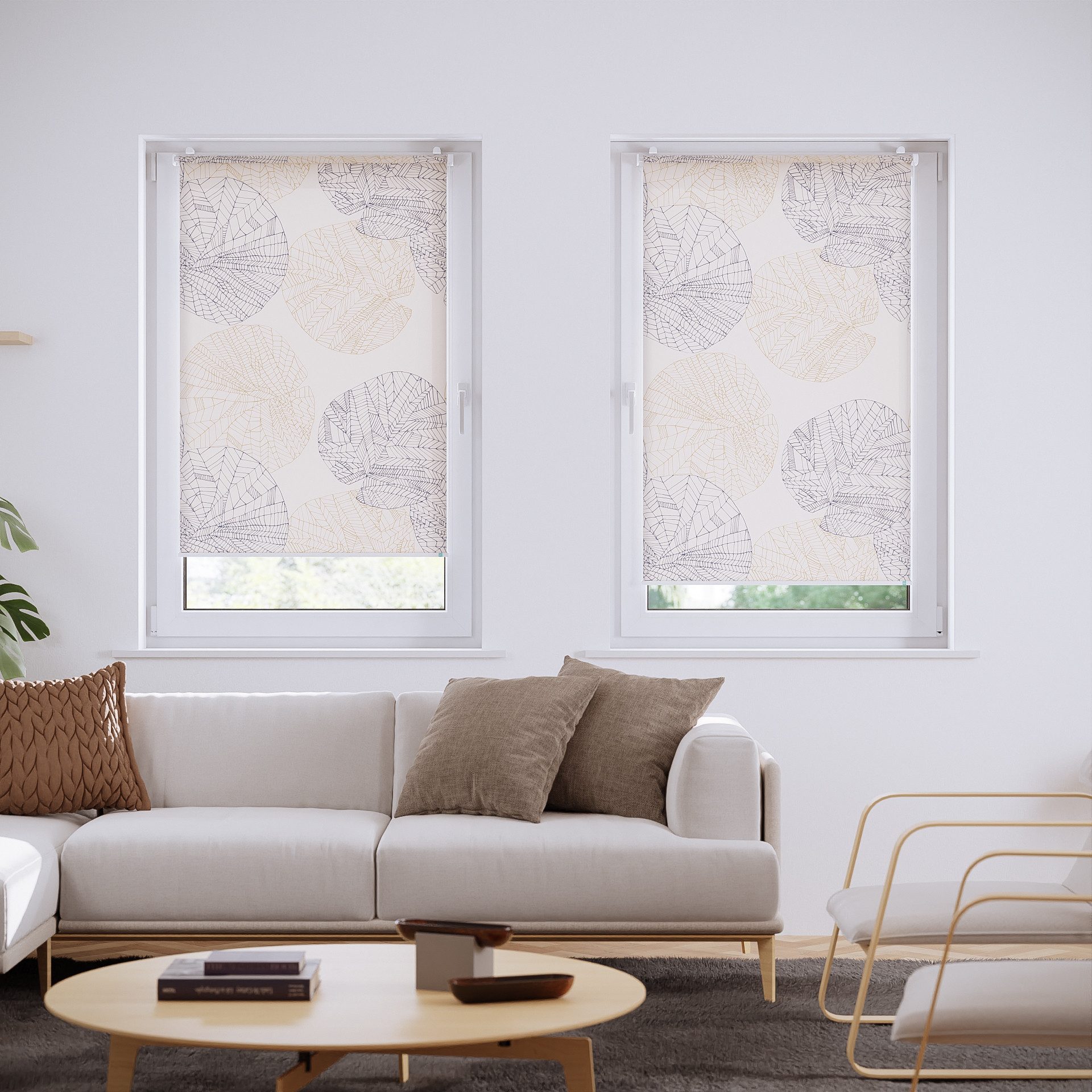 Rollo Rollo, Roomy, Klemmbar, Anschraubbar, Klemmbar, Anschraubbar