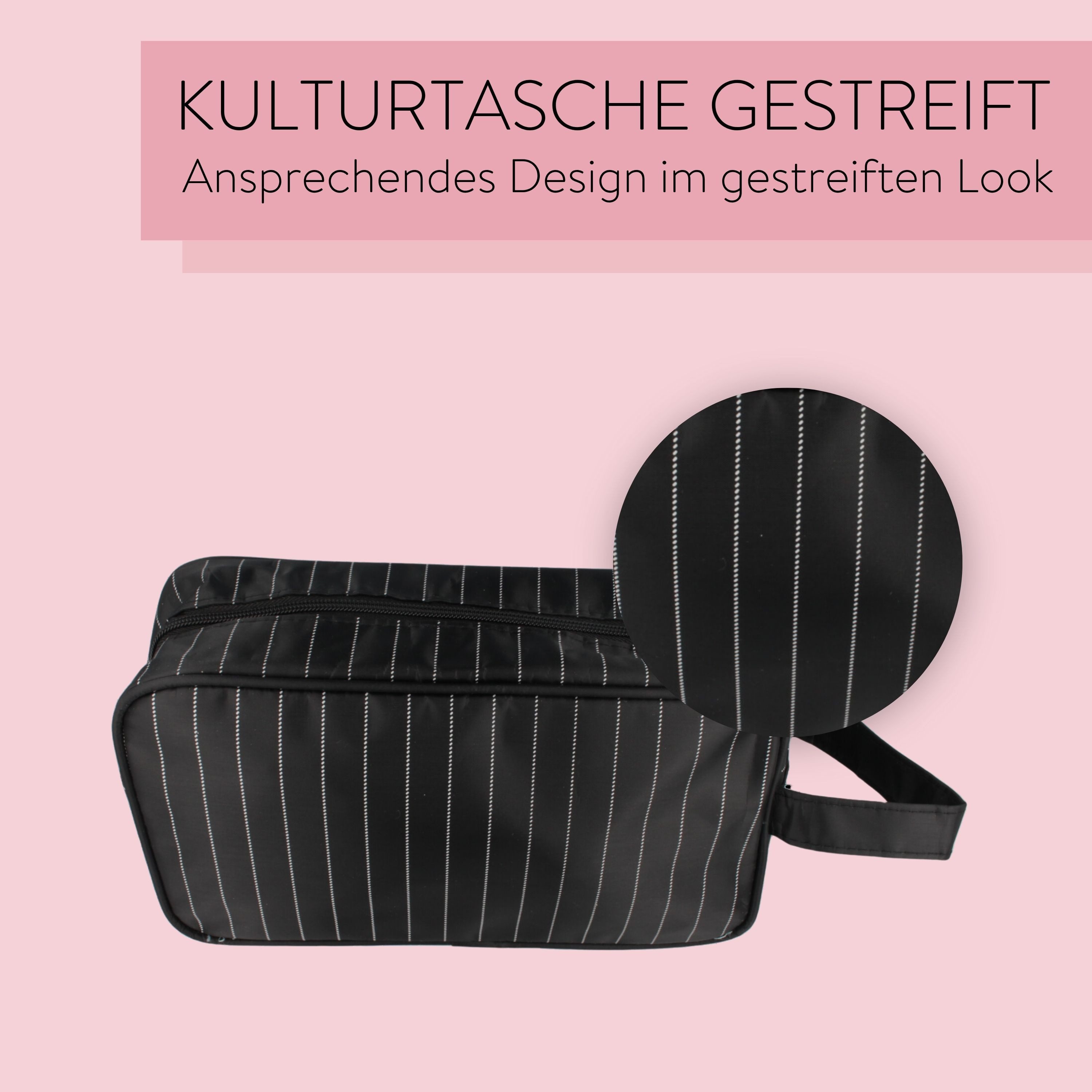 PARSA Beauty Kosmetiktasche Essential Herren-Kulturtasche, stilvolle Ordnung für Pflege-Essentials – Bild 4 von 5