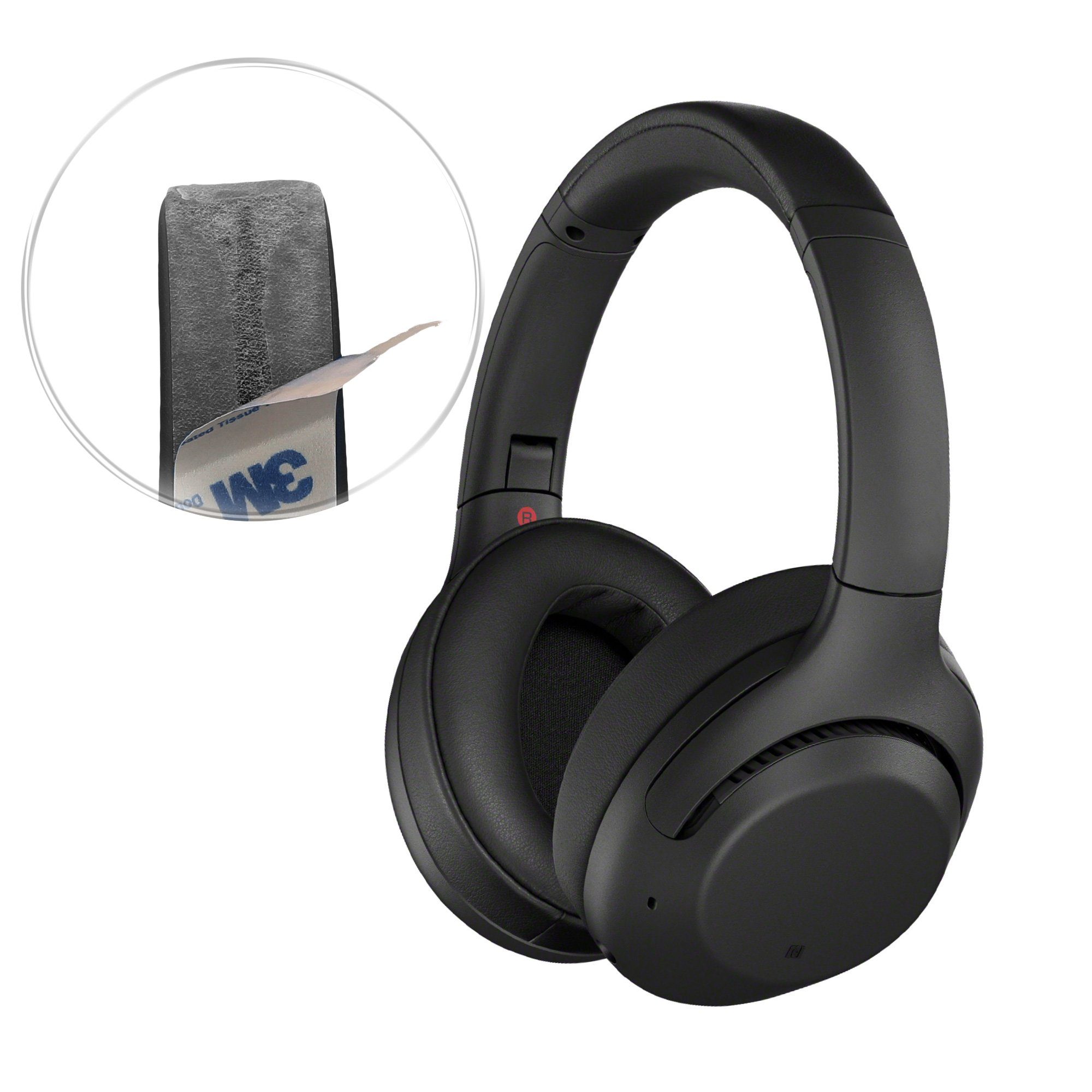 kwmobile Bügelpolster Sony Polster WH-CH520, Kopfbügel für für Bügelpolster Overear Headphones Kunstleder
