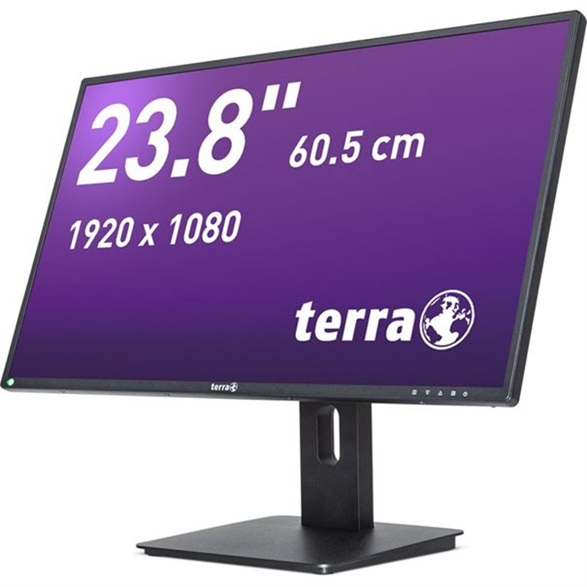 TERRA TERRA 2456W PV V4 24" Monitor, schwarz USB-C mit 15W Power Delivery LCD-Monitor (1920 x 1080 Pixel (Full-HD) px, 1920 x 1080 Pixel (Full-HD), 5 ms Reaktionszeit, IPS, Pivot, DisplayPort, HDMI, USB-C mit Power Delivery)