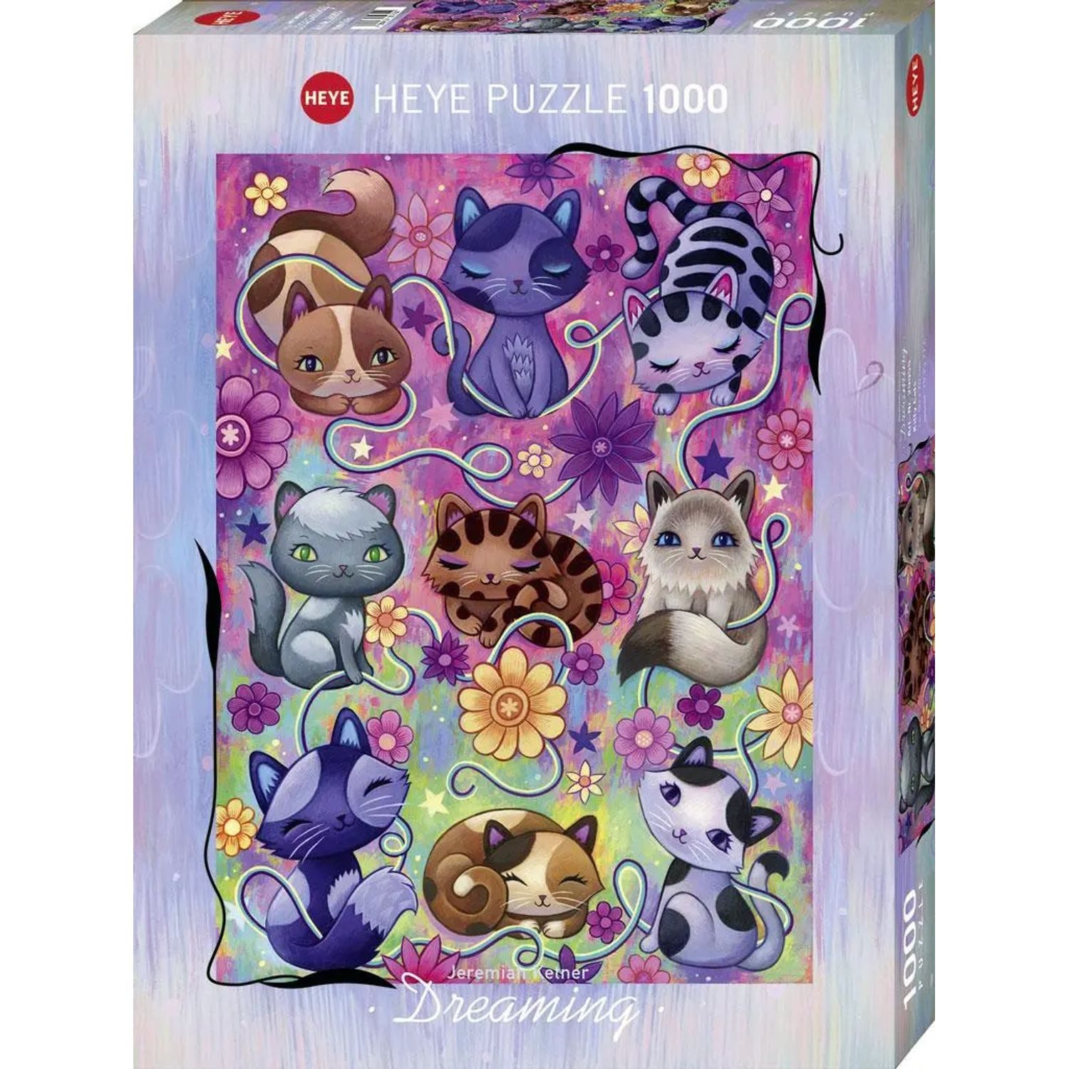 HEYE Puzzle Kitty Cats Puzzle 1000 Teile, 1000 Puzzleteile