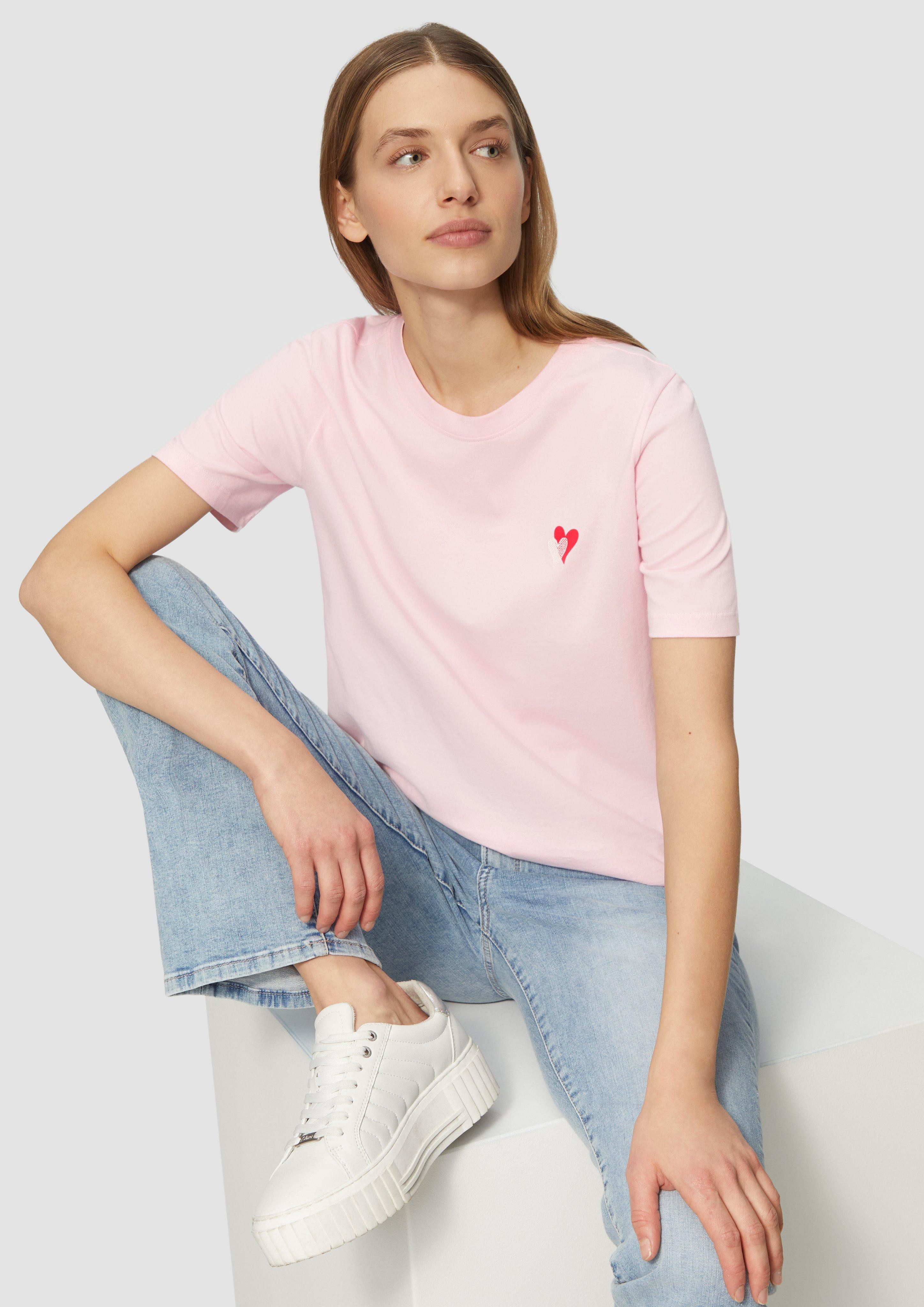 s.Oliver Kurzarmshirt T-Shirt im Relaxed Fit günstig online kaufen