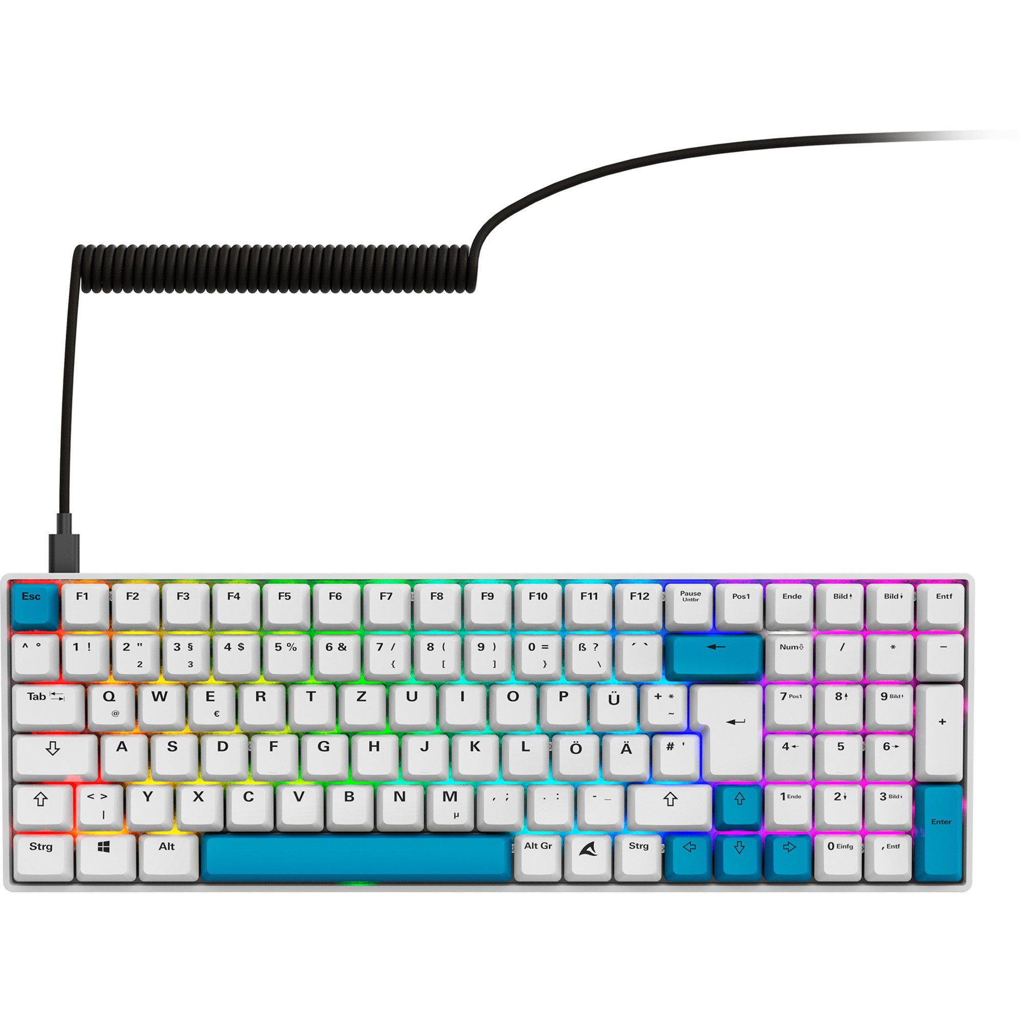 Sharkoon Sharkoon SKILLER SGK50 S2 PBT, Gaming-Tastatur Tastatur