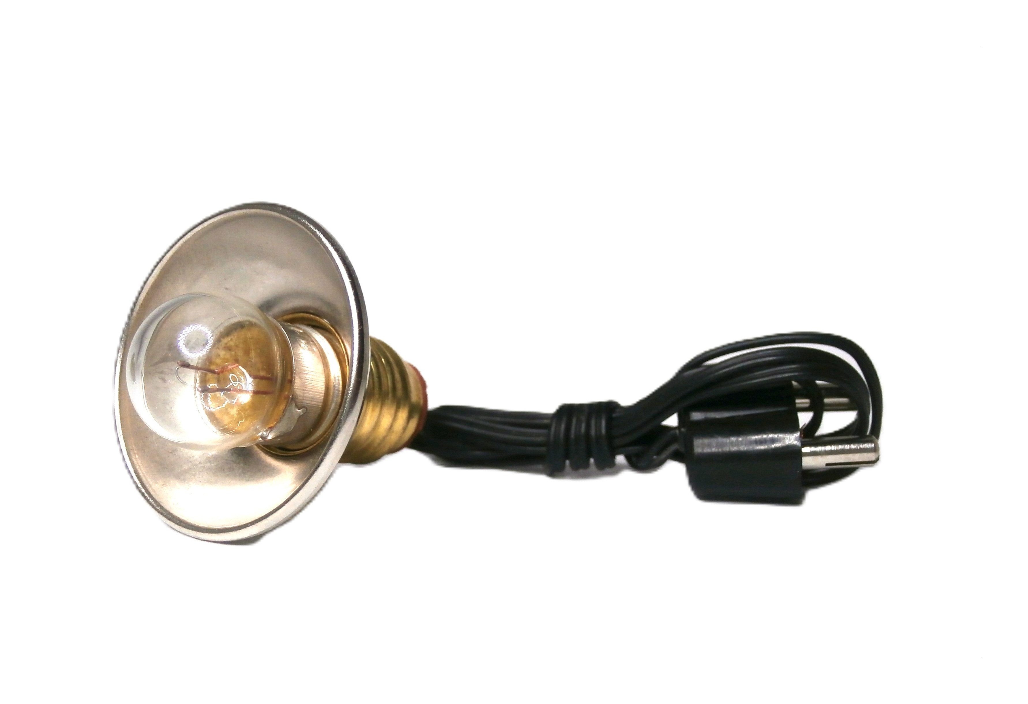 BELI-BECO Krippen-Zubehör Beli-Beco 371 Skalenlampe (3.5V, Sockel E10), Klar mit Reflektor Strahler