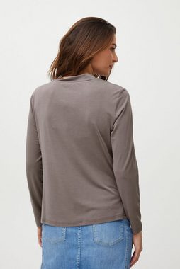 Pulz Jeans Longsleeve PZLIPPA LS Tshirt Cooles Shirt mit Raffungen