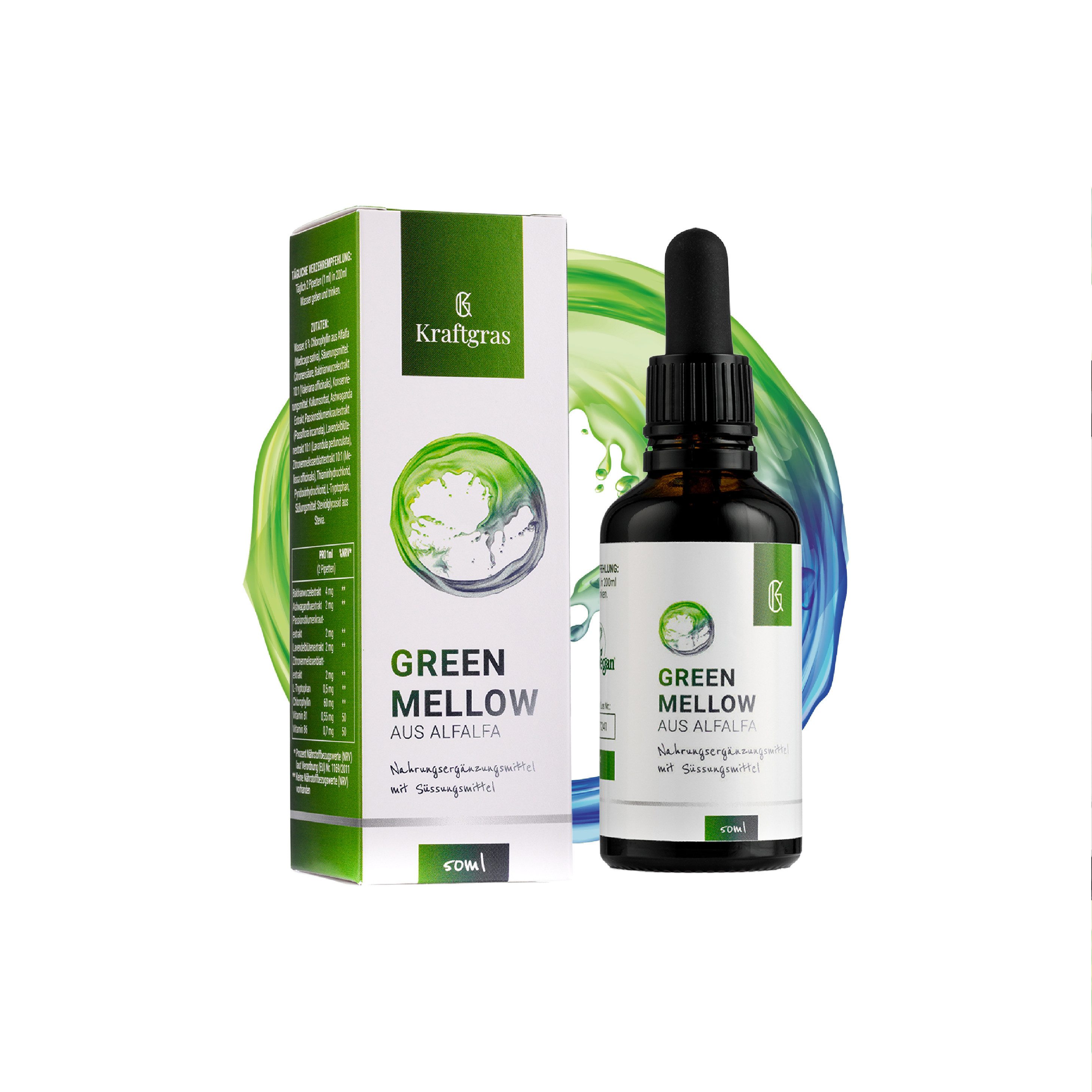 Kraftgras Green Mellow Tropfen, 1 St., 50 ml
