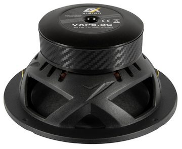 ESX VXP6.2W 16,5 cm Kickbass Tiefmittelton Lautsprecher Auto-Lautsprecher (125 W, 16cm, MAX: 250 Watt)
