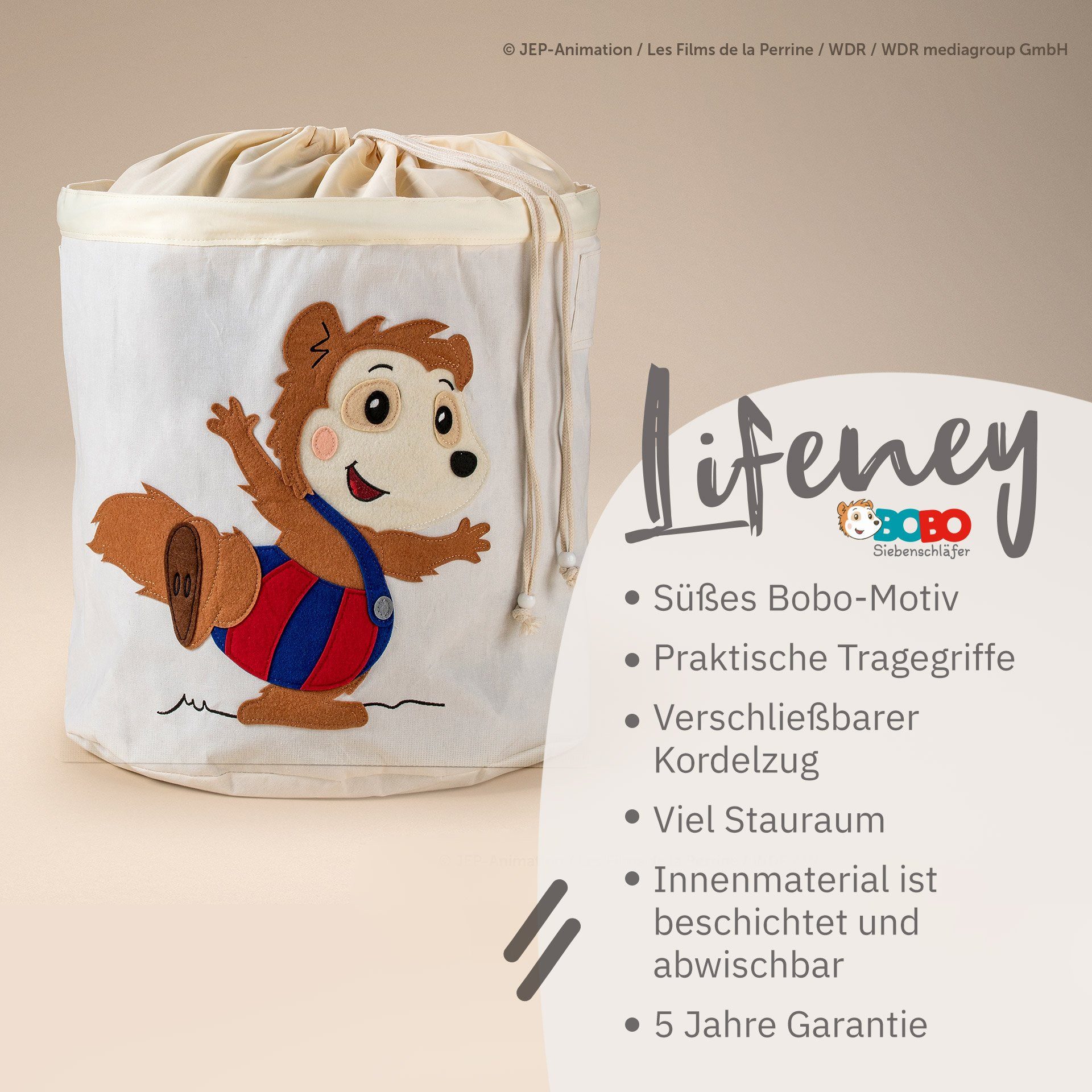 Lifeney Aufbewahrungskorb Wäschekorb, Aufbewahrungsbox, Kinderzimmer Organi günstig online kaufen