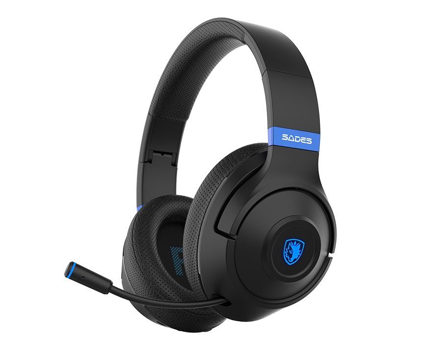 Sades Whisper SA-205 Gaming-Headset (kabellos, Stereo, Over Ear ...