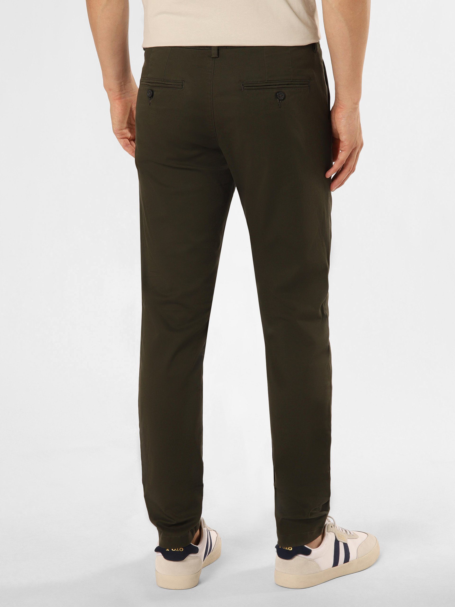 SLH175-Slim New SELECTED HOMME Chinos Miles oliv