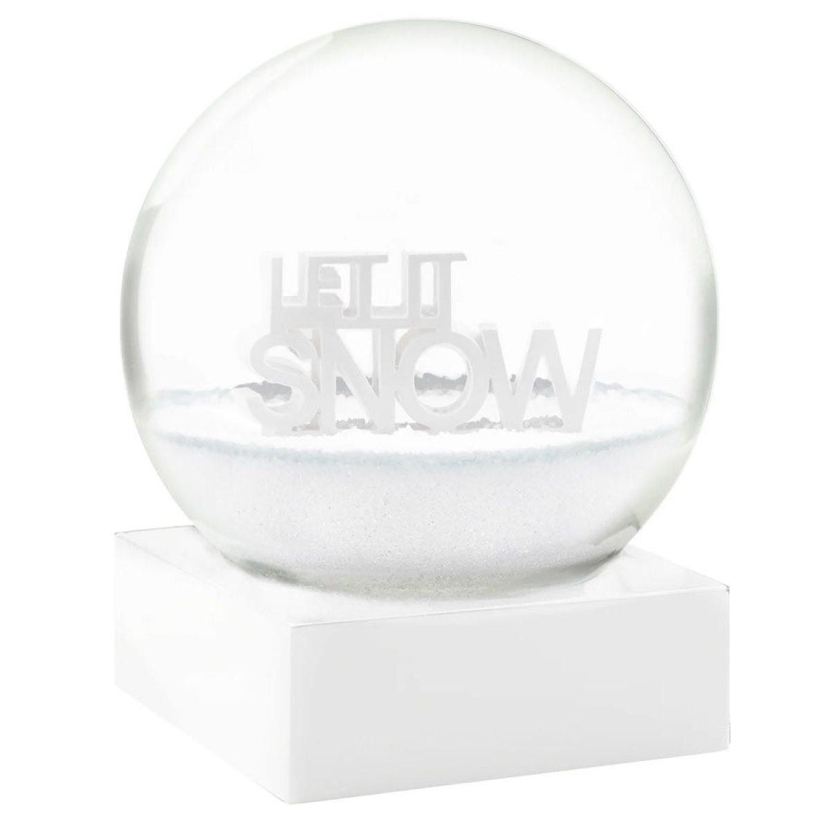 Cool Snow Globes Schneekugel Schneekugel Let it Snow