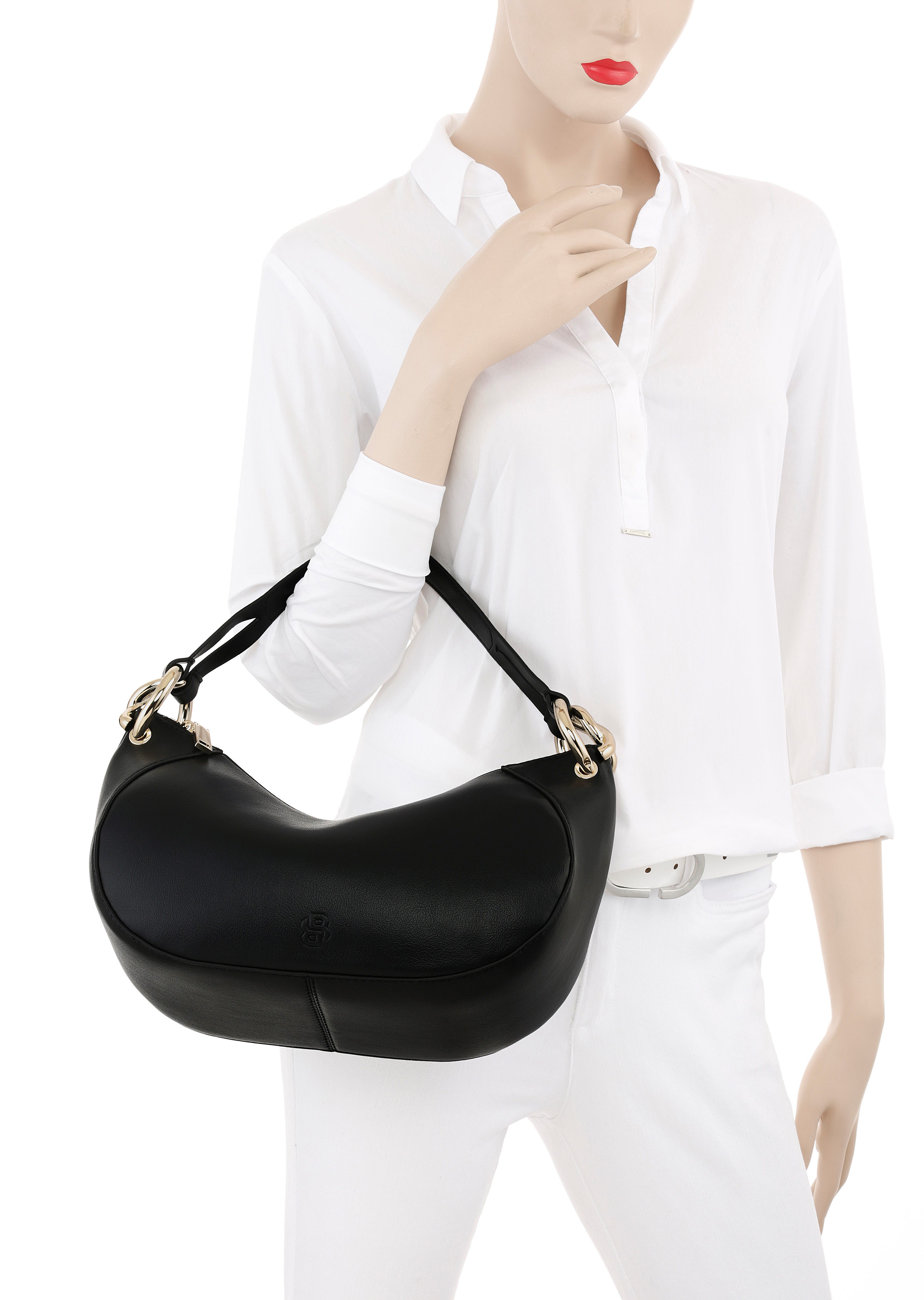 BOSS Hobo Bretzel S Hobo, Handtasche Damen Schultertasche Tasche Damen günstig online kaufen