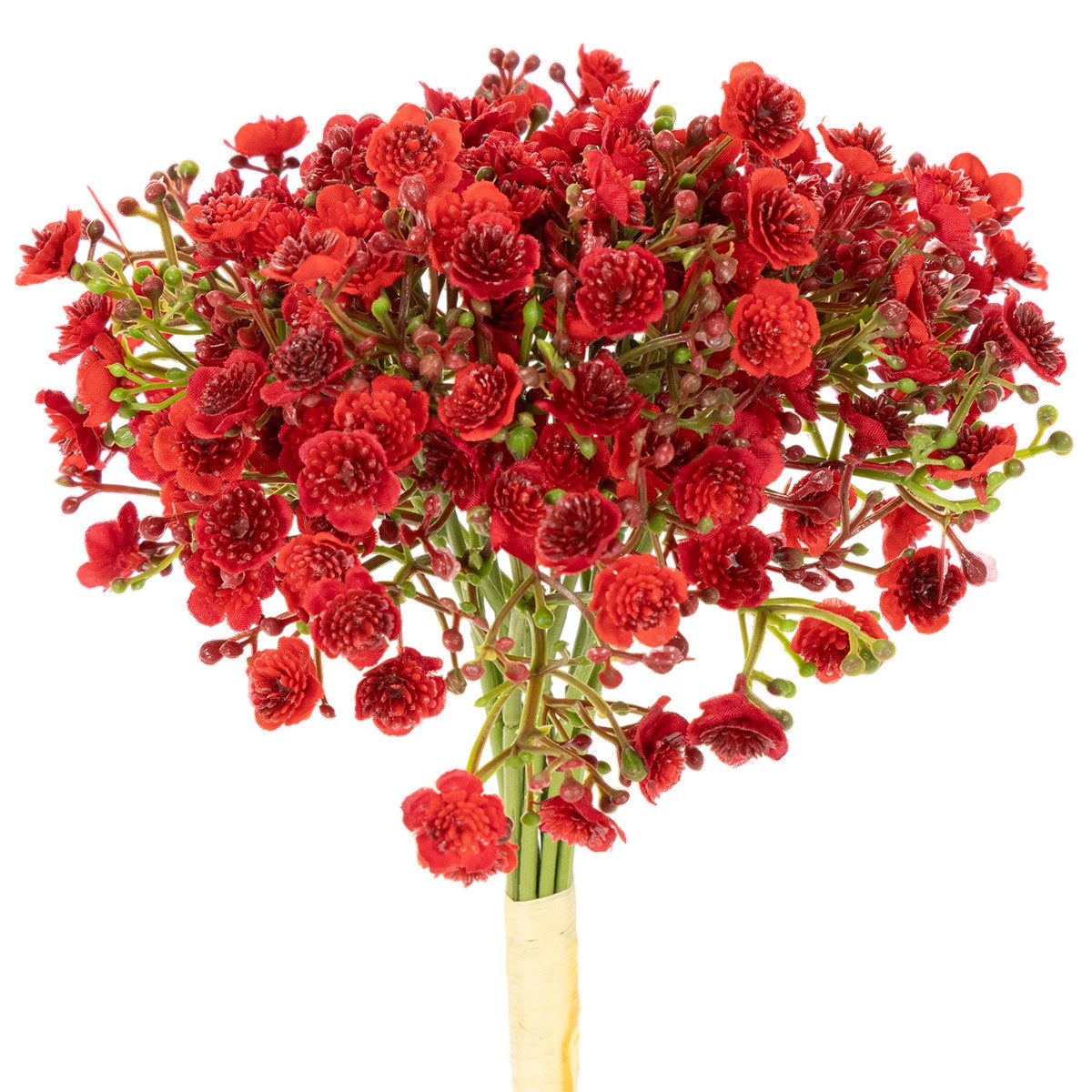 Kunstblume Künstliche Schleierkraut Blumen für Dekoration und Gestecke, 10 Stück, Florists Products, Höhe 30 cm