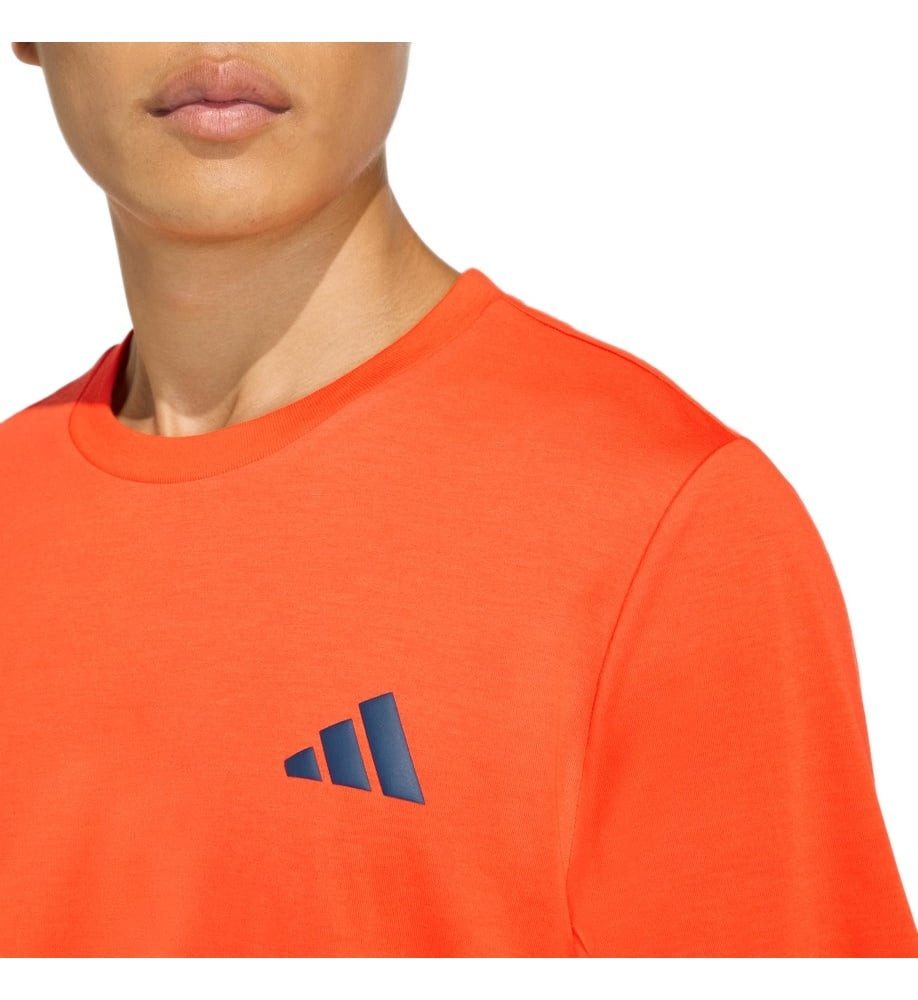 adidas Performance T-Shirt Tennis Hot Egg Graphic (Baumwollmix) orange Herren