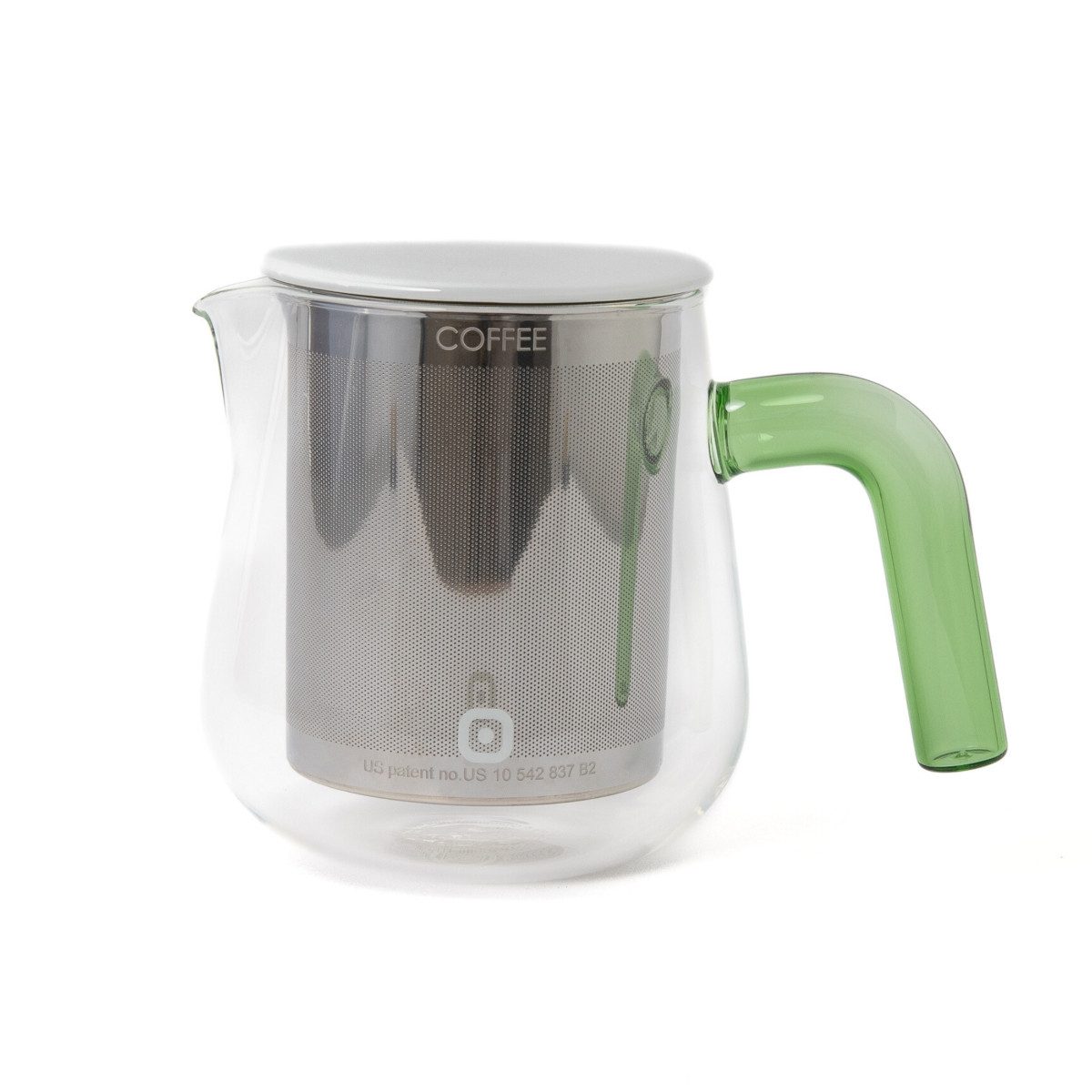 Carl Henkel Kaffeekanne Kaffeebrüher ARCA X-TRACT 0.6 l Kanne, grün, 0.60 l