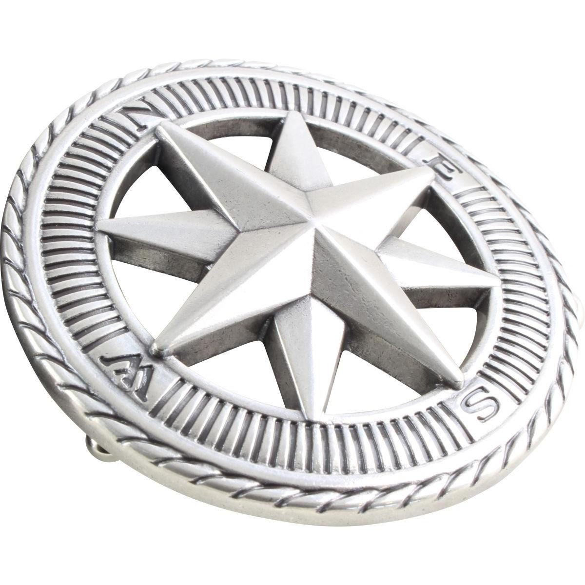 BELTINGER Gürtelschnalle Kompass 4,0 cm - Buckle Wechselschließe Gürtelschließe 40mm - Gürtel b (1-St)