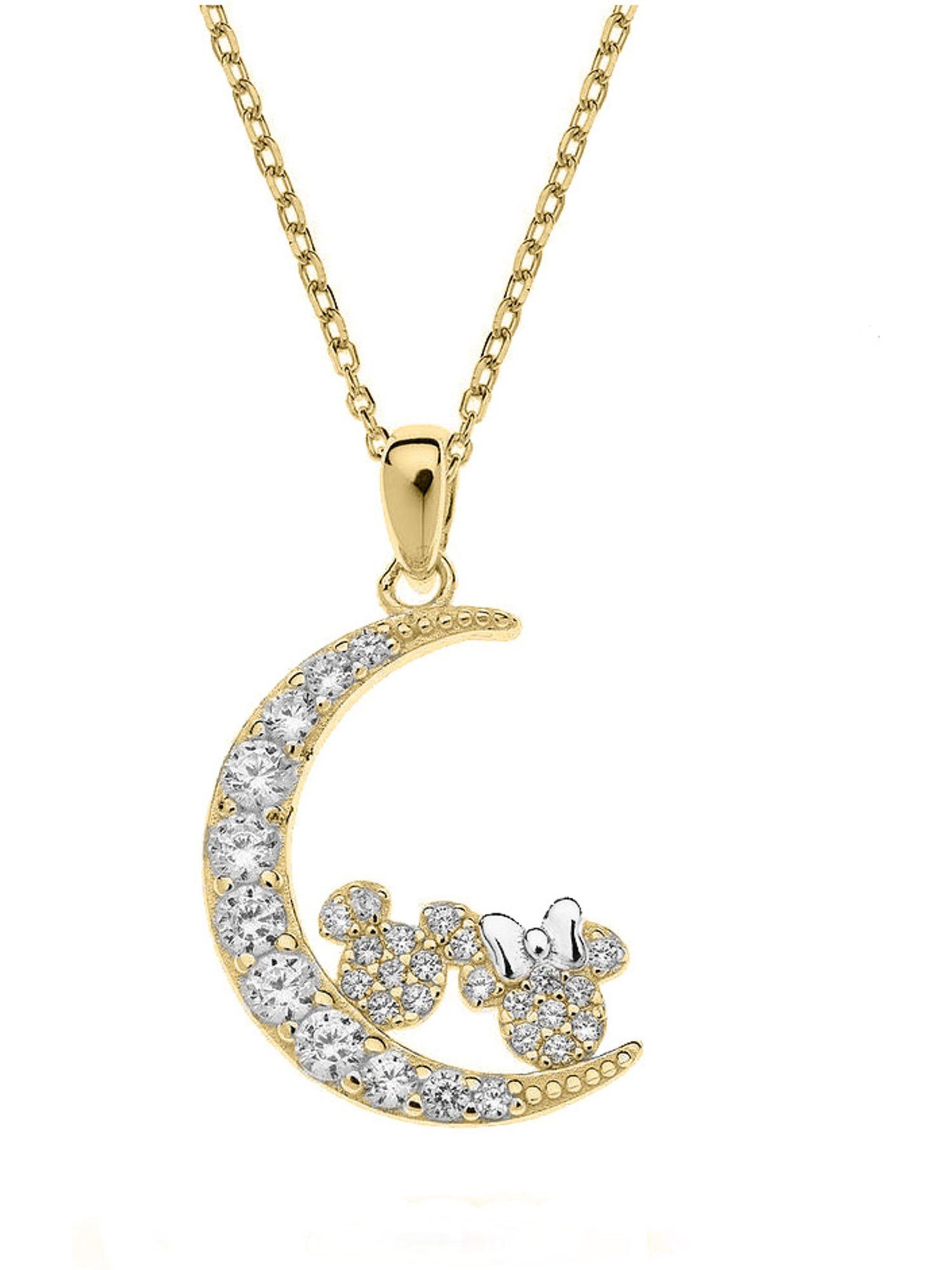 DISNEY Jewelry Collier Disney Mädchen-Kette 925er Silber