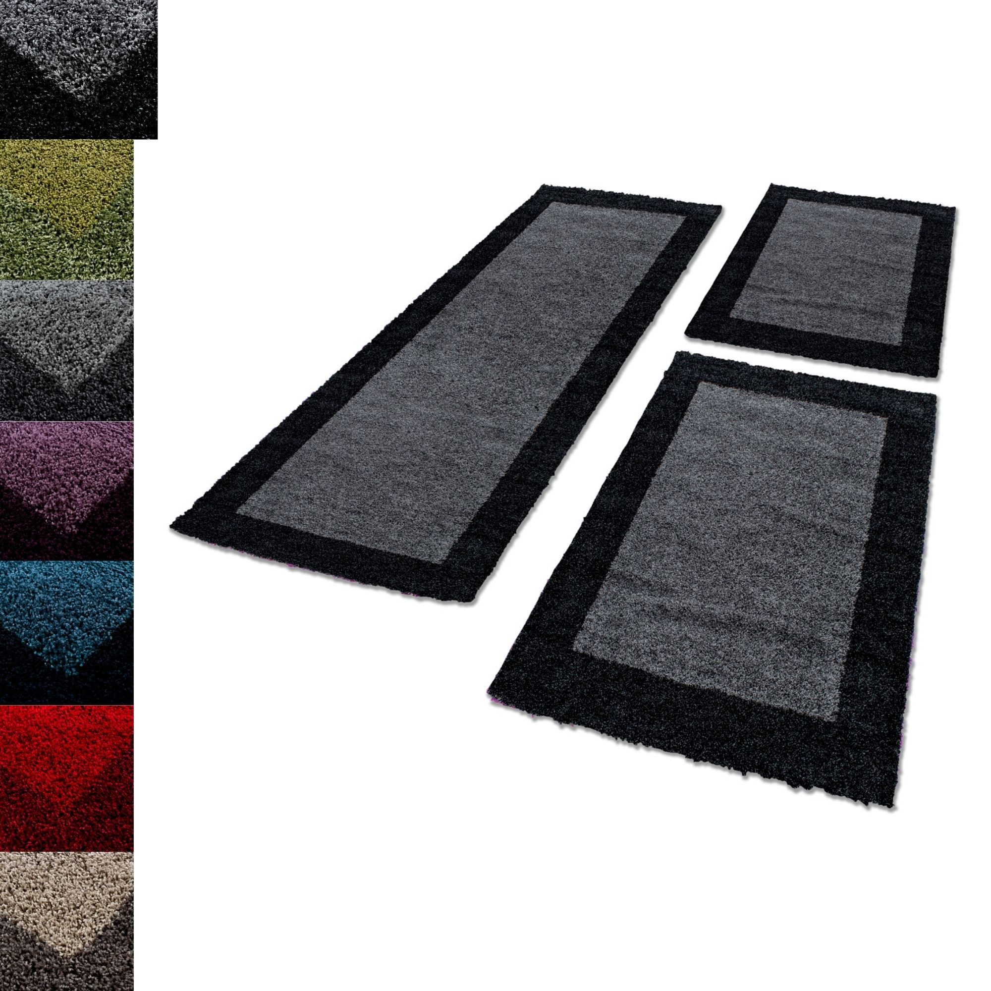 Carpettex Hochflor-Bettumrandung Bordüre Design, Höhe 30 günstig online kaufen