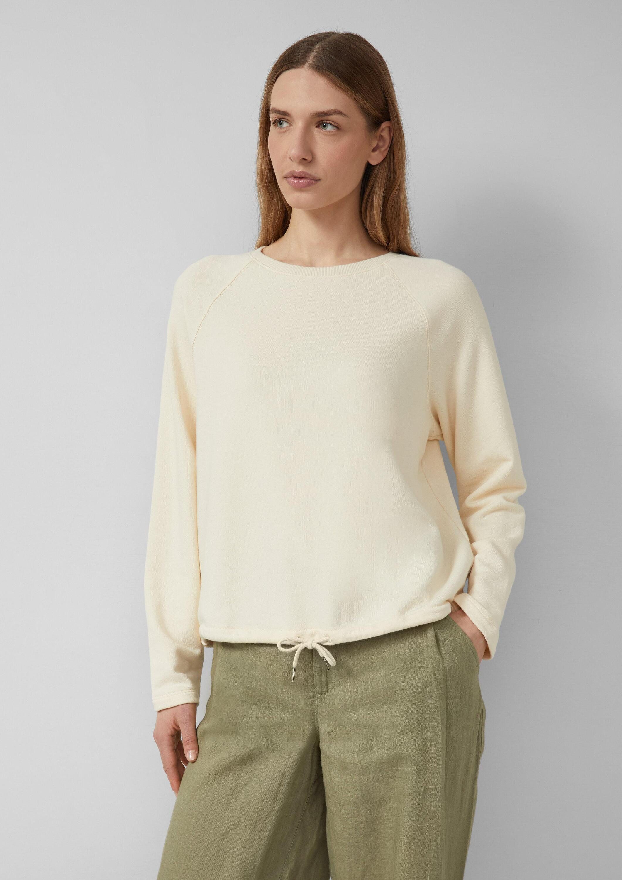 s.Oliver Sweatshirt Sweatshirt Sweatshirt im Relaxed Fit mit Rückenprint