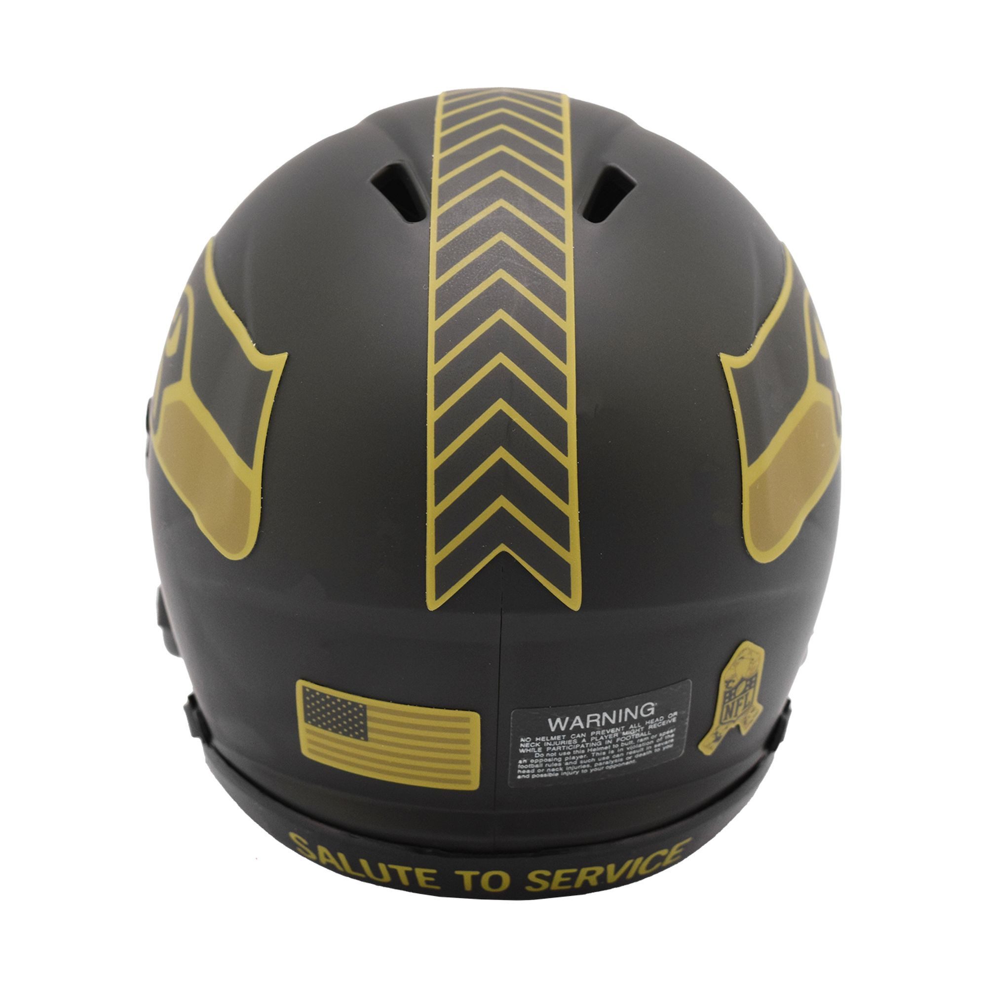 Riddell Sammelfigur Speed Mini Football Helm NFL SALUTE Seattle Seaha