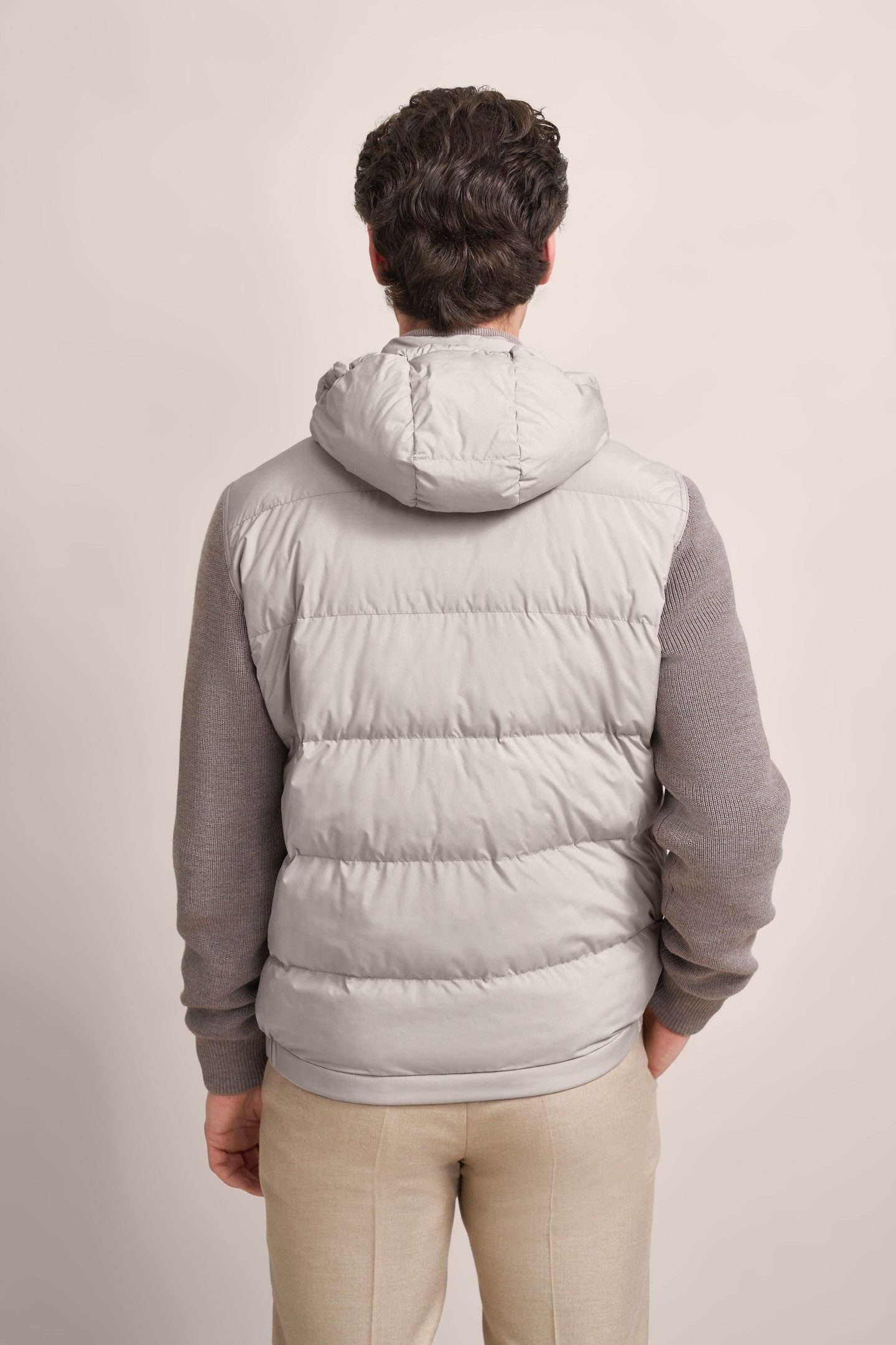 bugatti Strickjacke mit Stehkragen und Kapuze günstig online kaufen