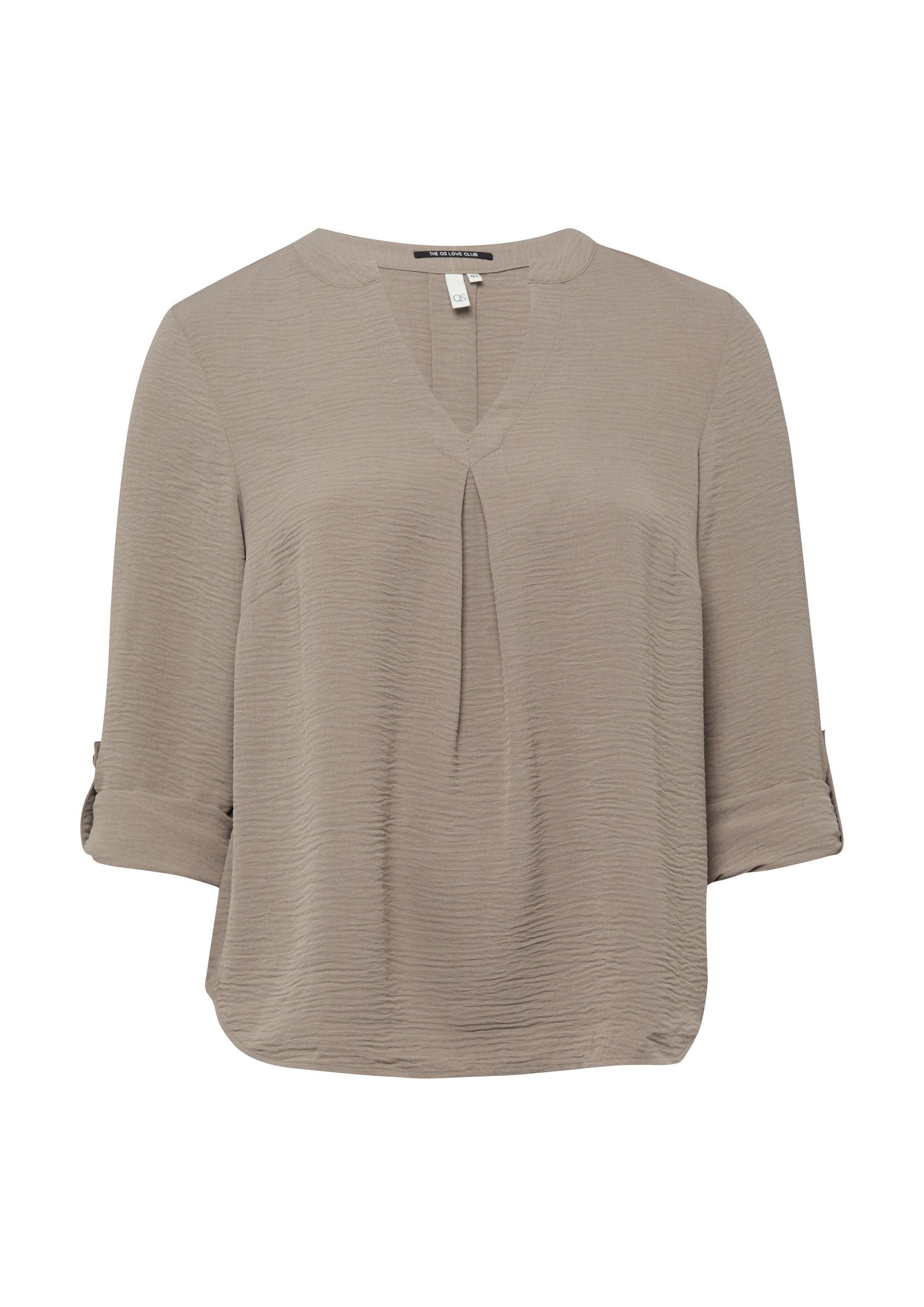 QS Langarmbluse Bluse Tunikabluse günstig online kaufen