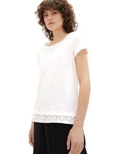 TAILOR whisper white T-Shirt TOM