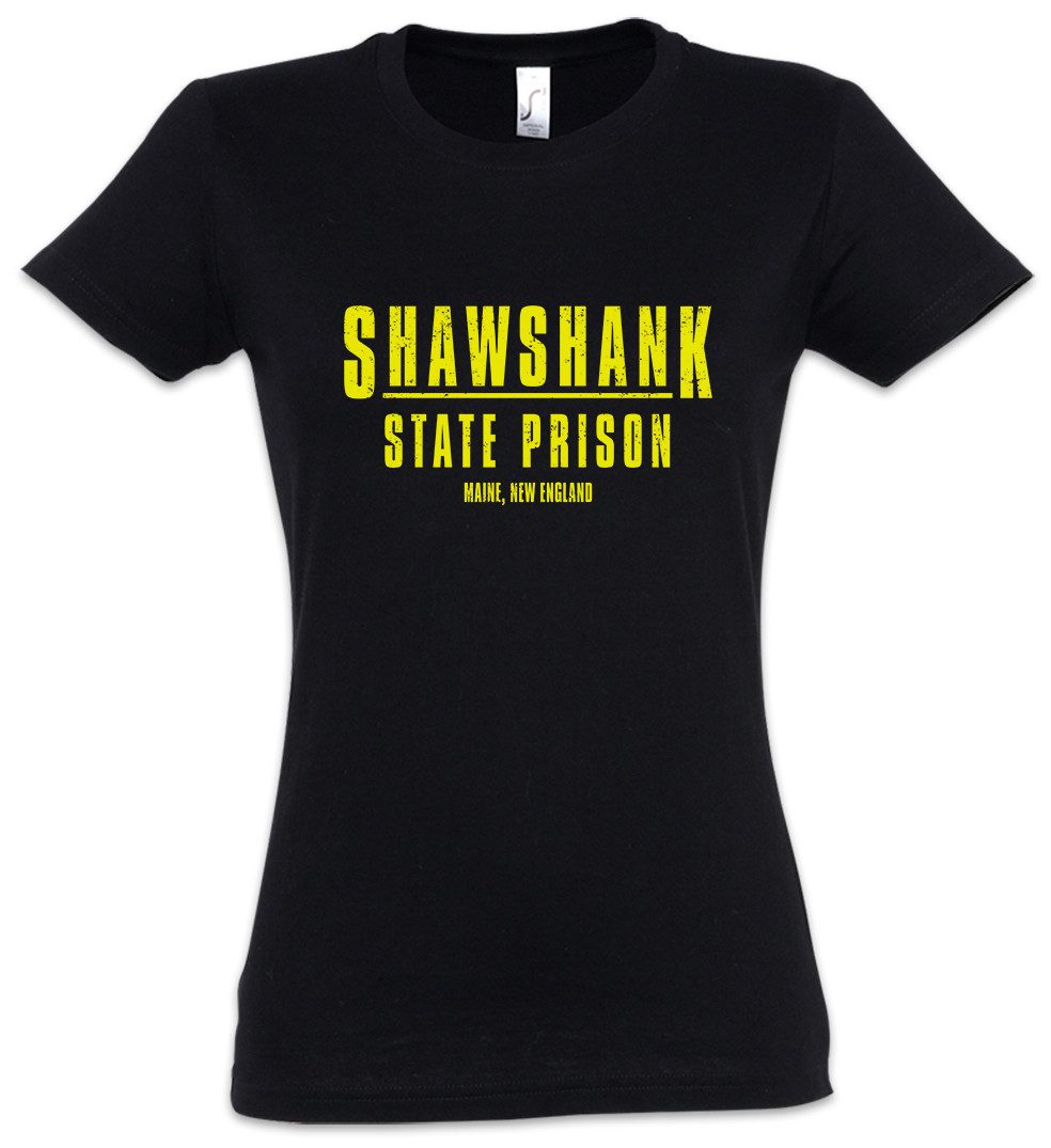 Print-Shirt Shawshank State Prison Damen T-Shirt Die Zeichen Verurteilten Logo