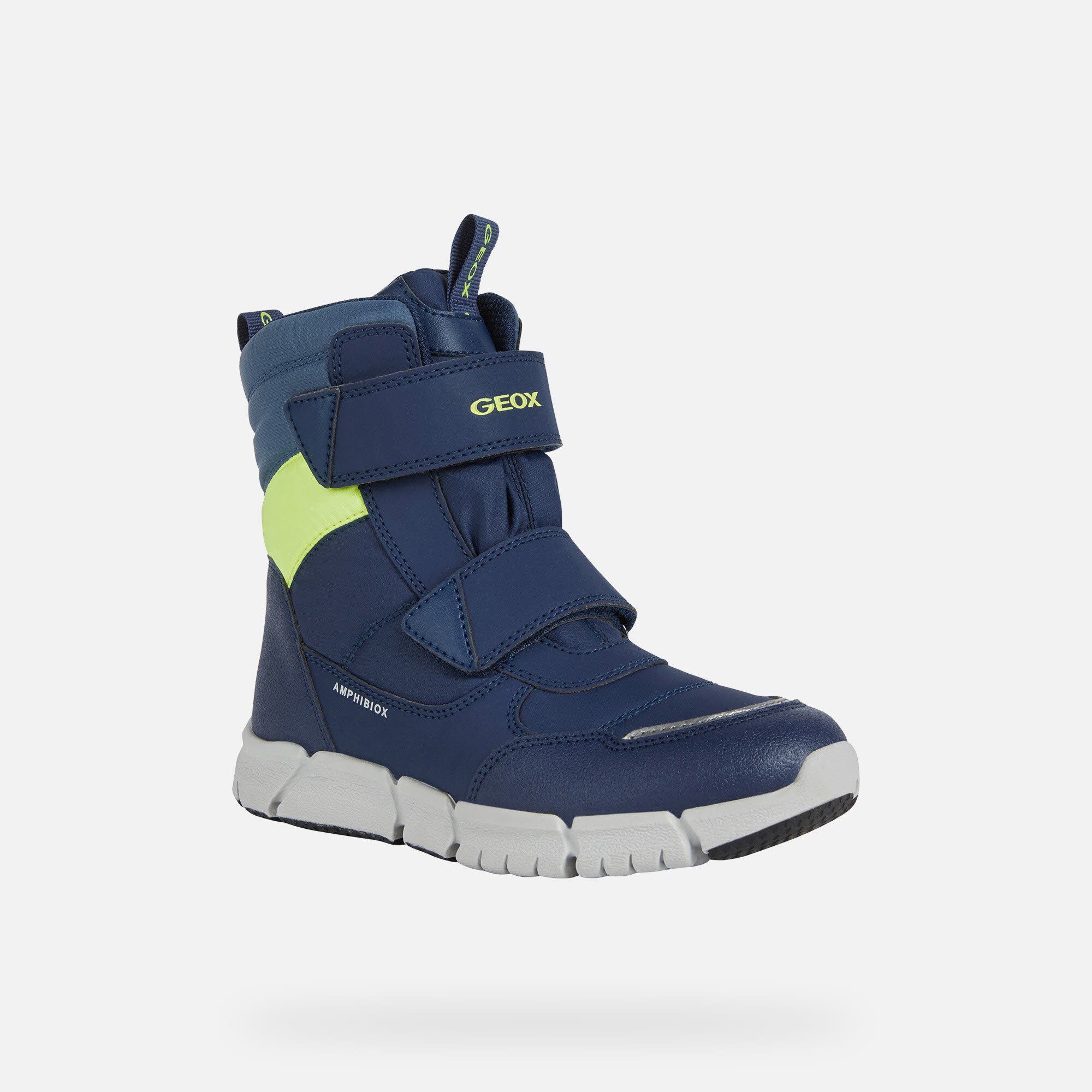 Geox J FLEXYPER B.B ABX C - NYL+DBK Winterstiefel