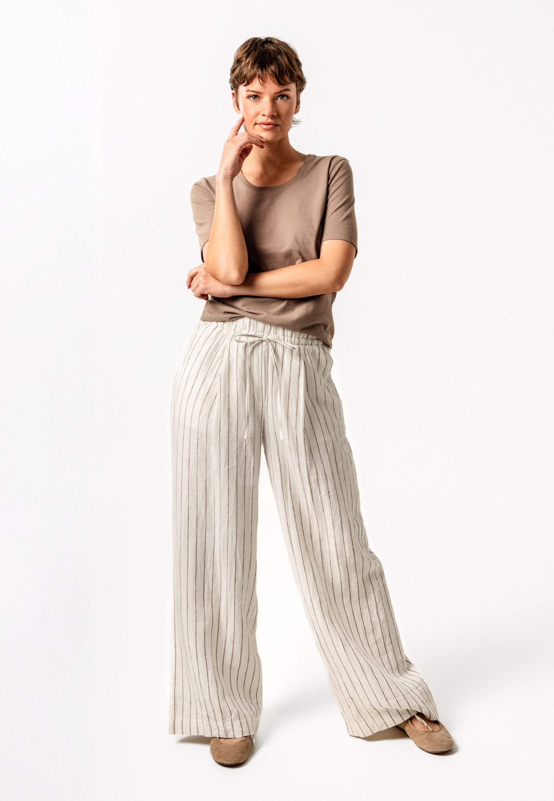 LIVING CRAFTS Stoffhose TAKARA GOTS zertifiziert