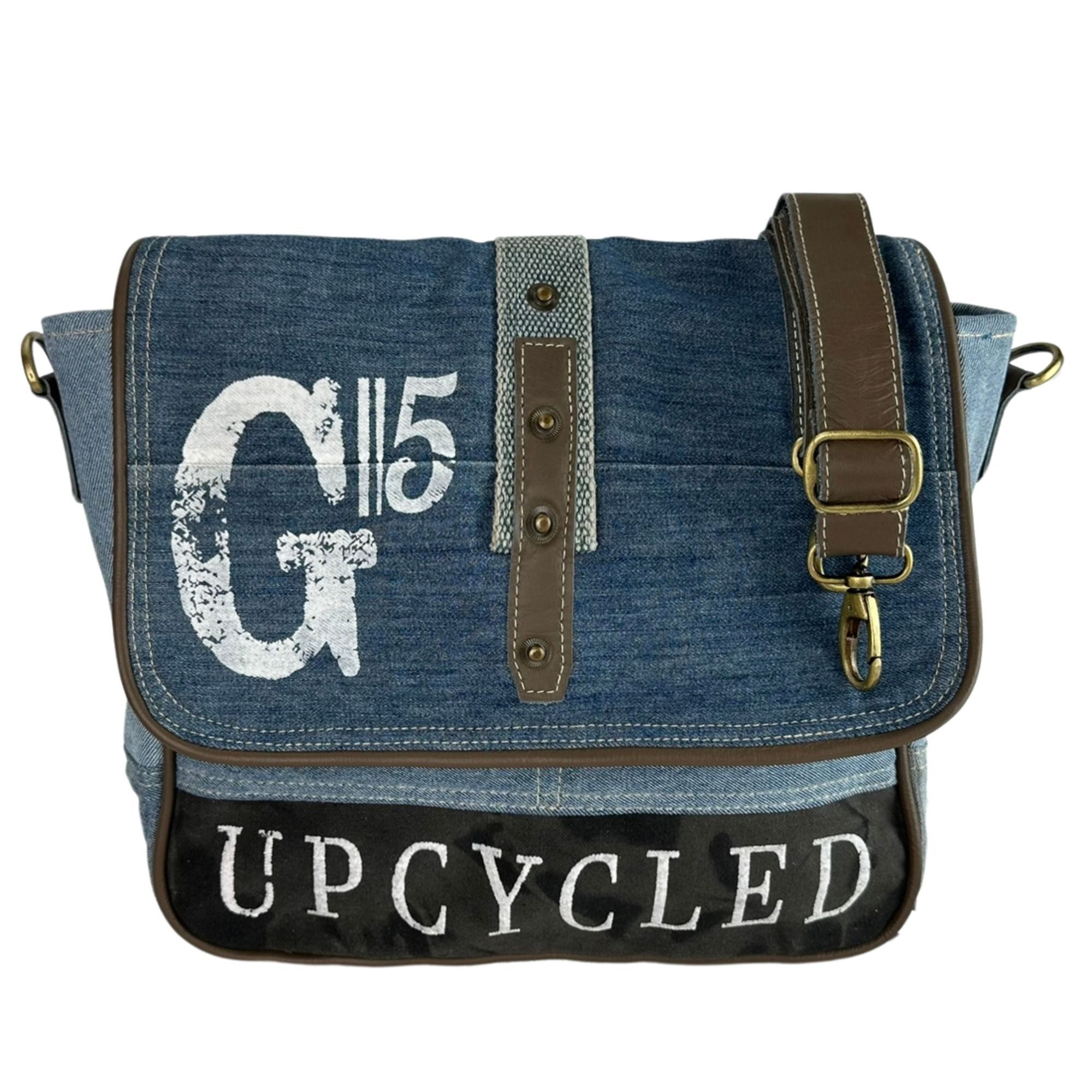Sunsa Umhängetasche Jeans Messengertasche, Recycelte Jeans Umhängetasche günstig online kaufen