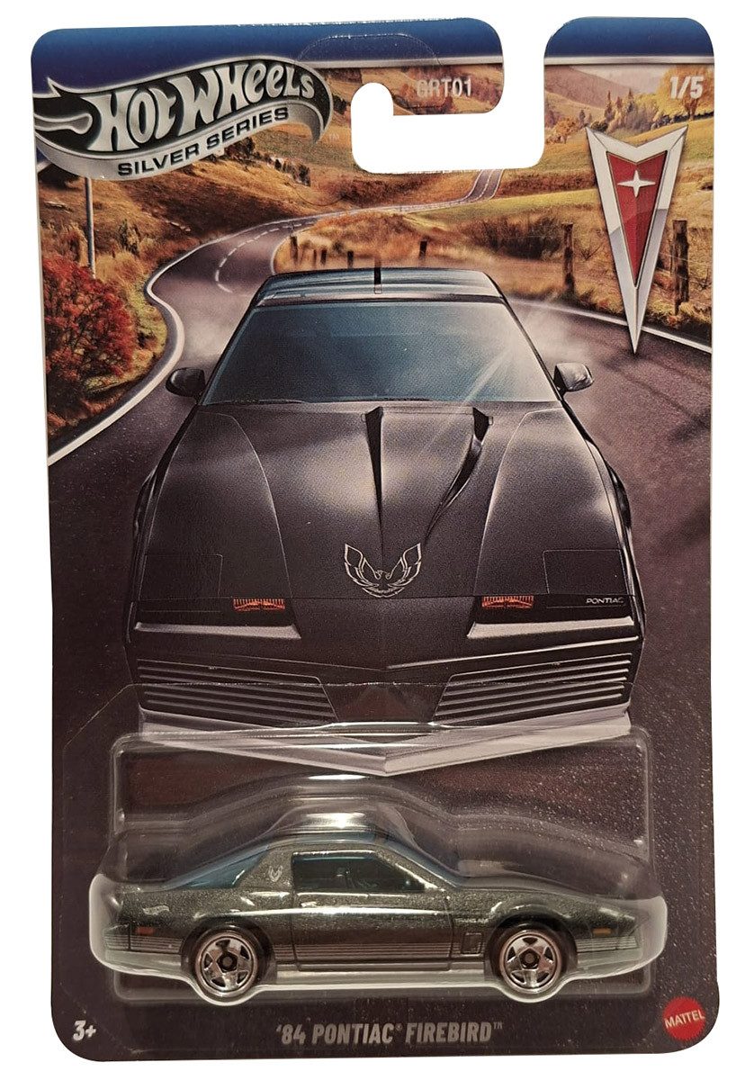 Hot Wheels Spielzeug-Auto Hot Wheels Silver Series ´84 Pontiac Firebird Autoklassiker Sportwagen