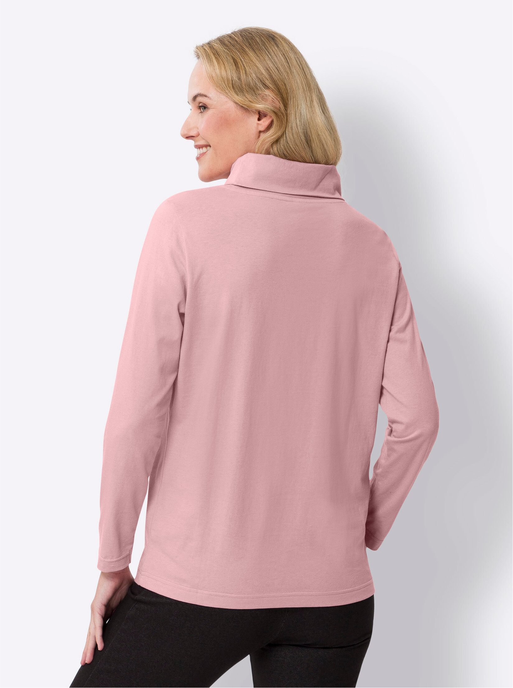 Sieh an! T-Shirt Rollkragenshirt günstig online kaufen