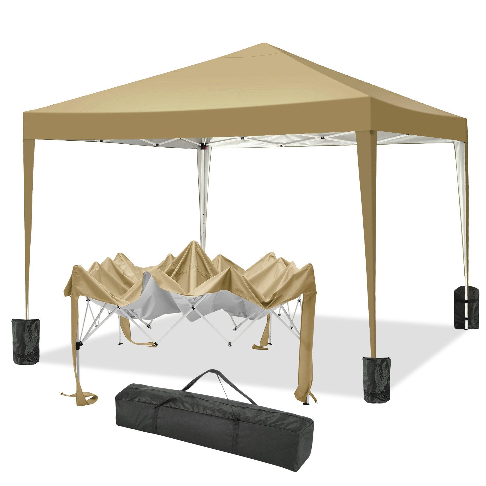 LUCKZON Pavillon 3x3m Pop Up Pavillion günstig online kaufen